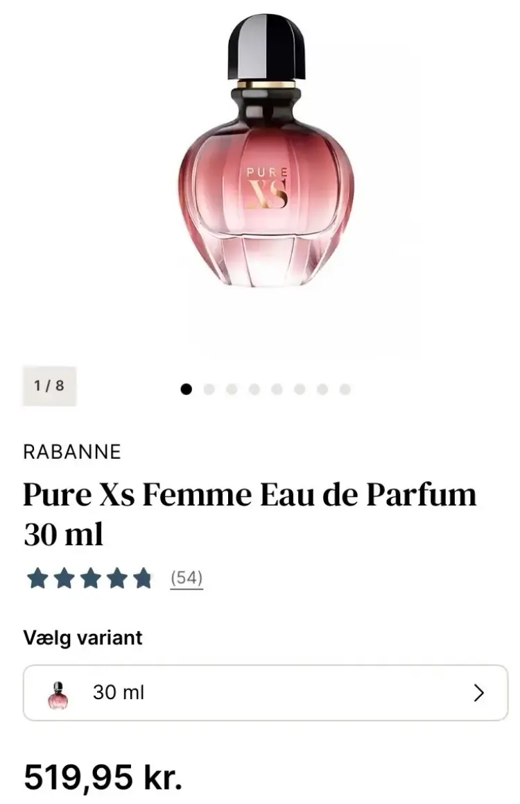 Paco Rabanne eau de parfum