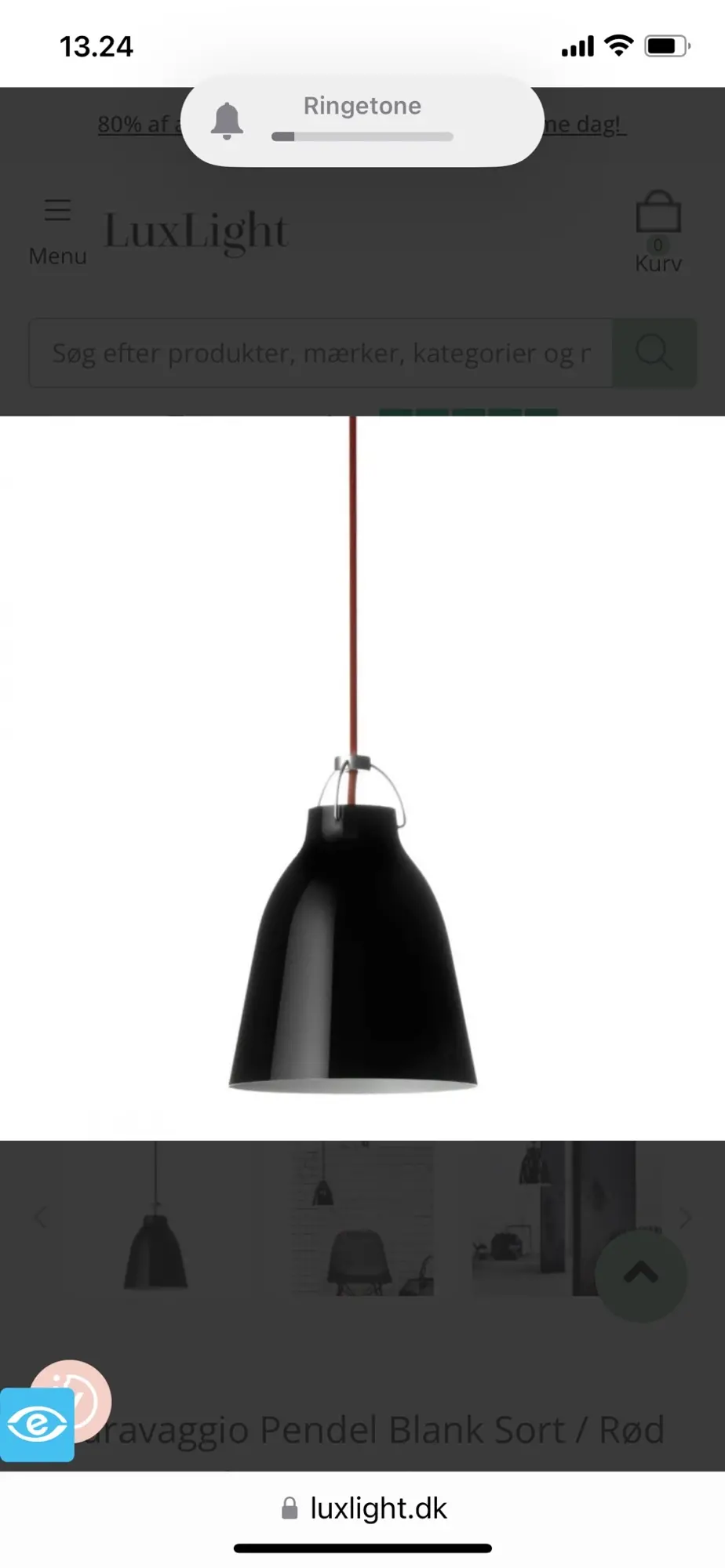 Fritz Hansen loftslampe