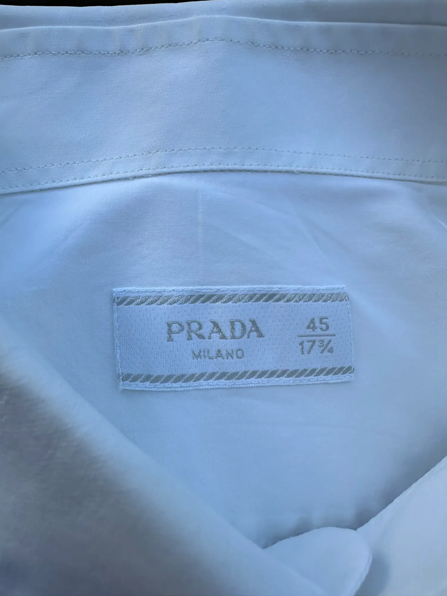 Prada skjorte