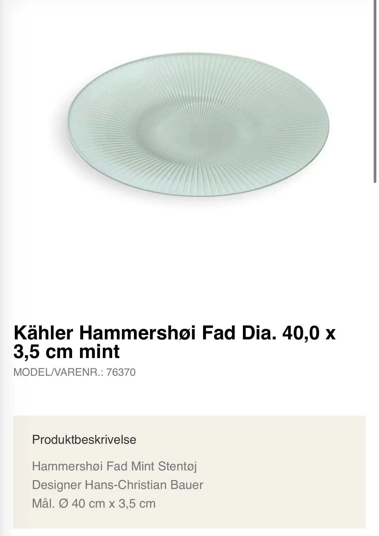 Kähler porcelæn