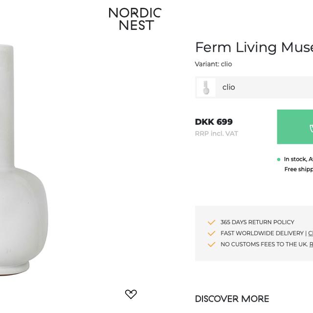 Ferm Living vase