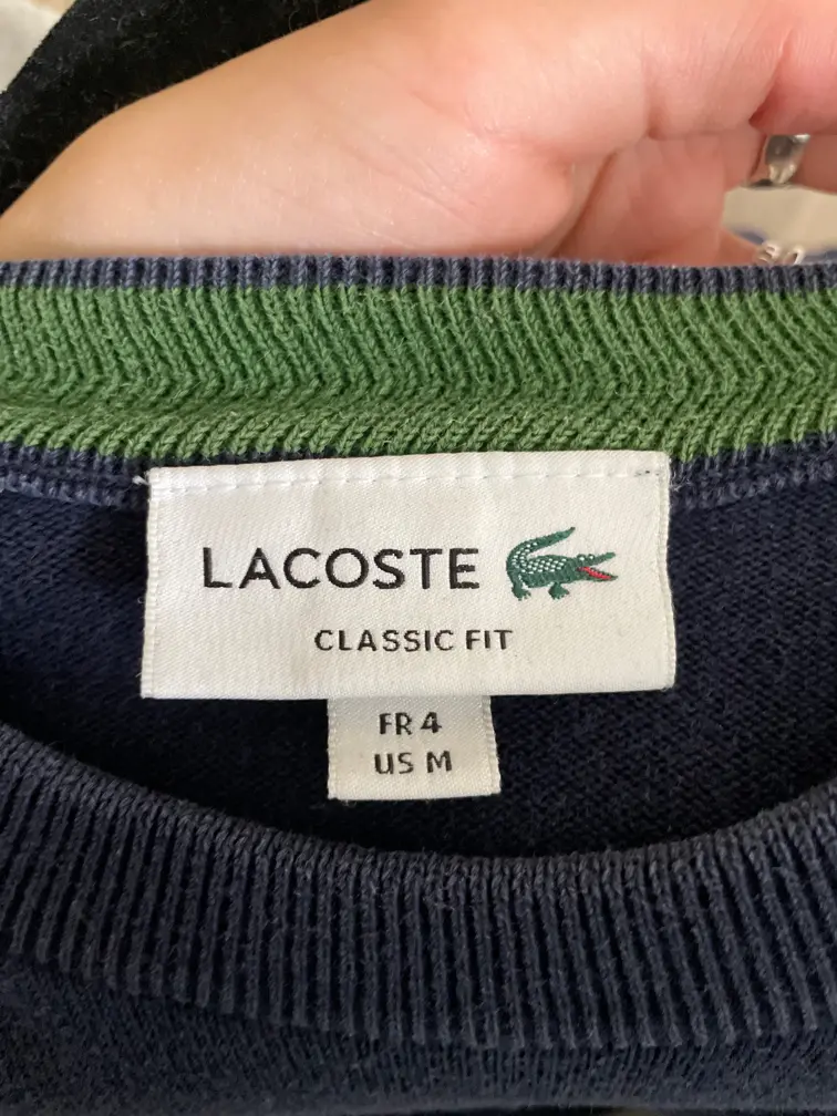 LACOSTE striktrøje