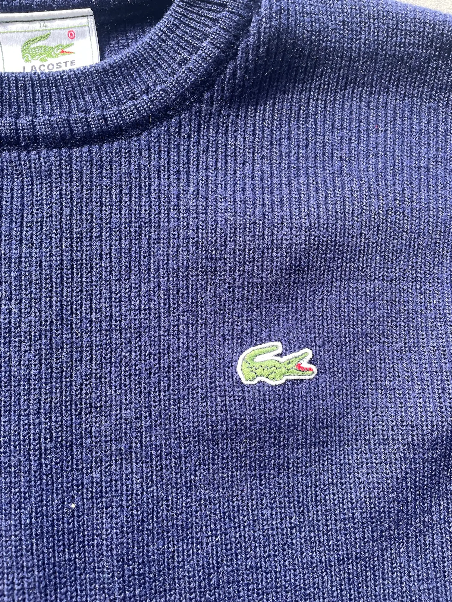 LACOSTE striktrøje