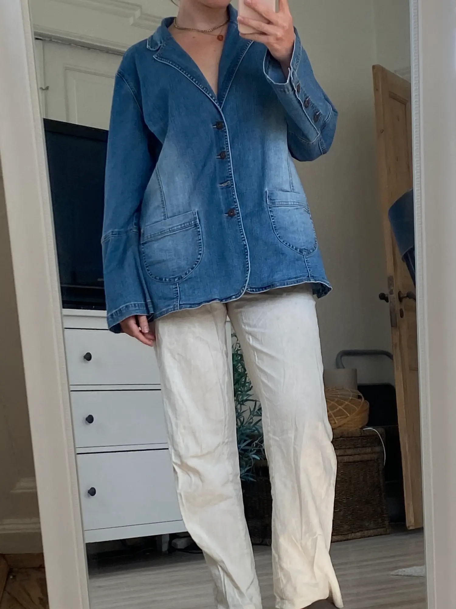 Vintage denimjakke