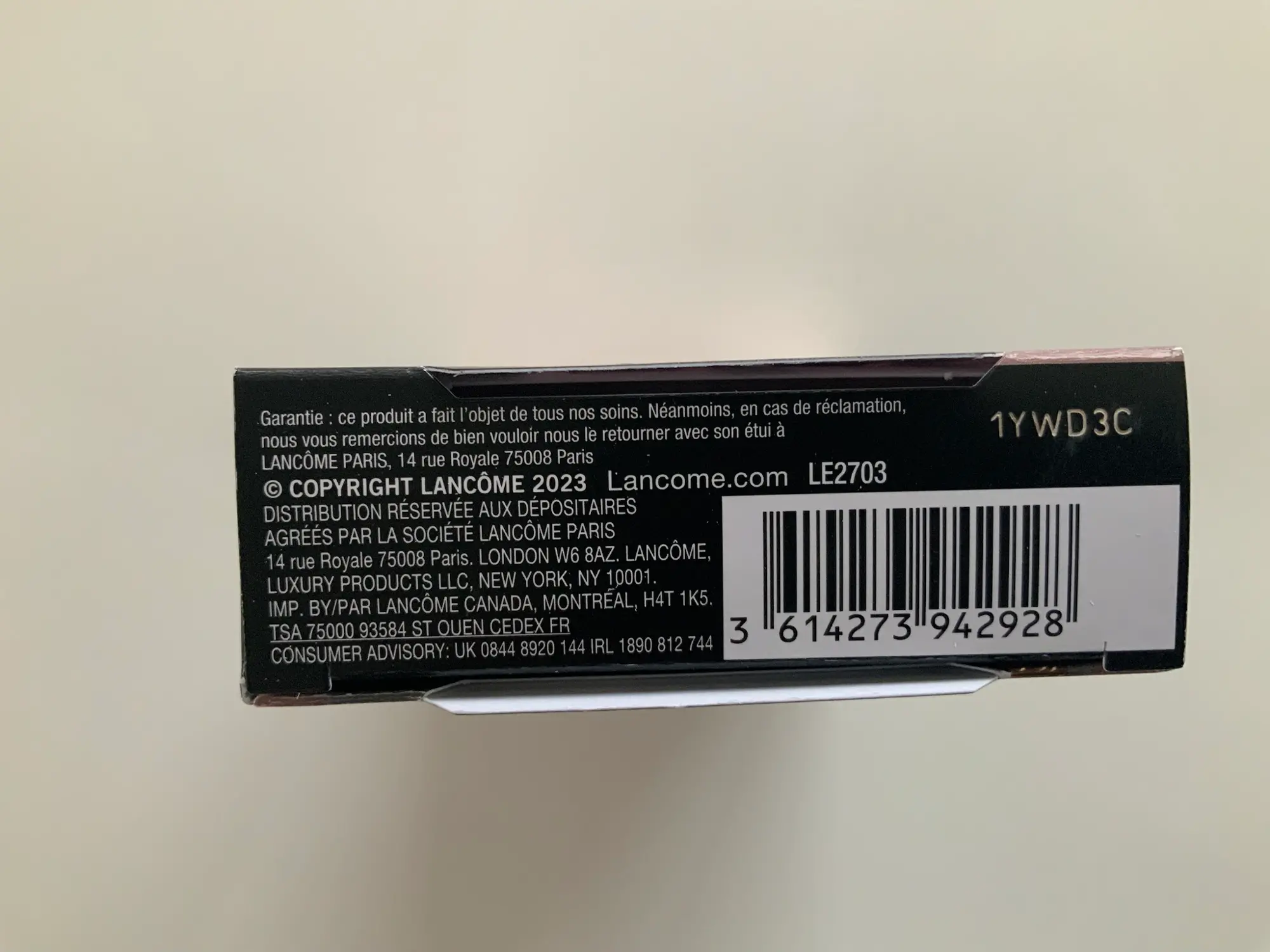 Lancôme mascara