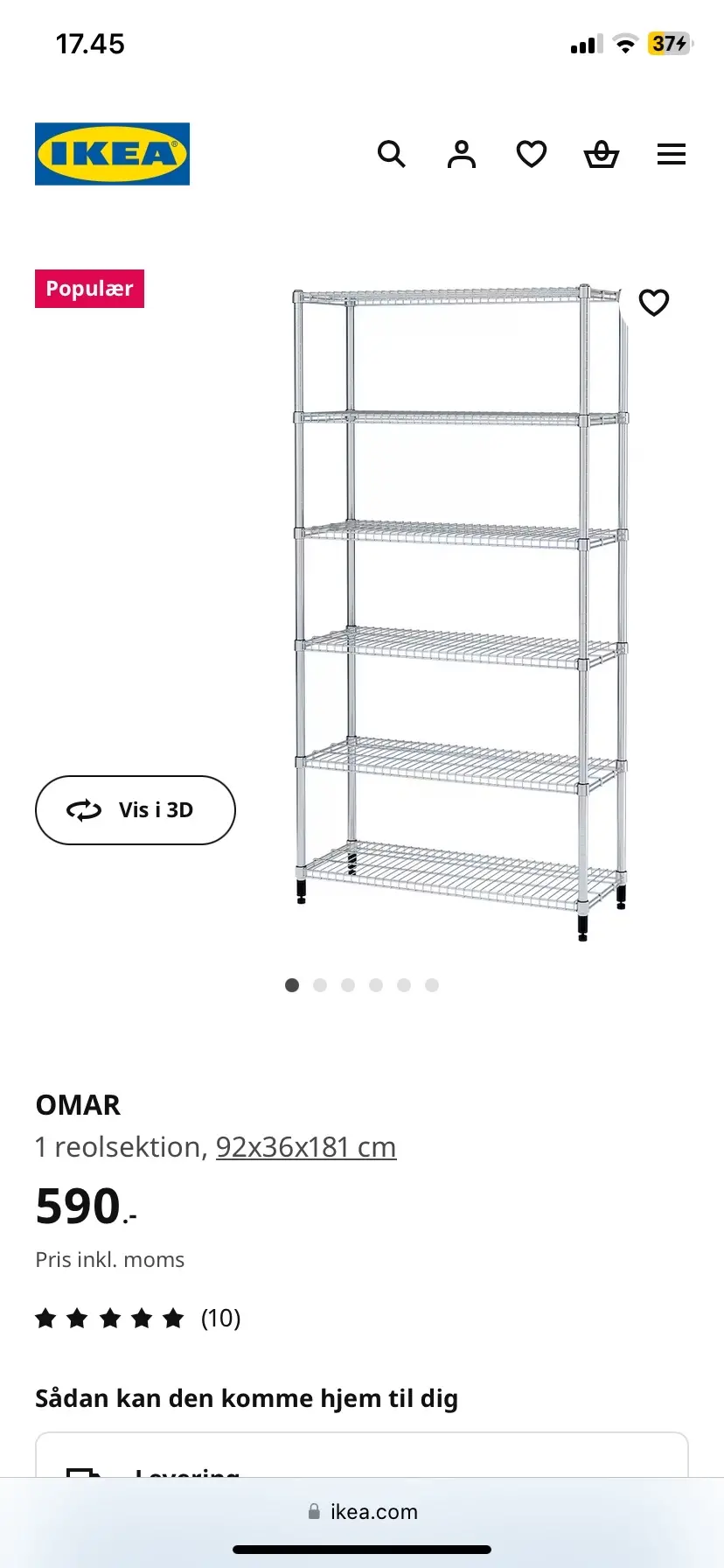 Ikea reolsystem