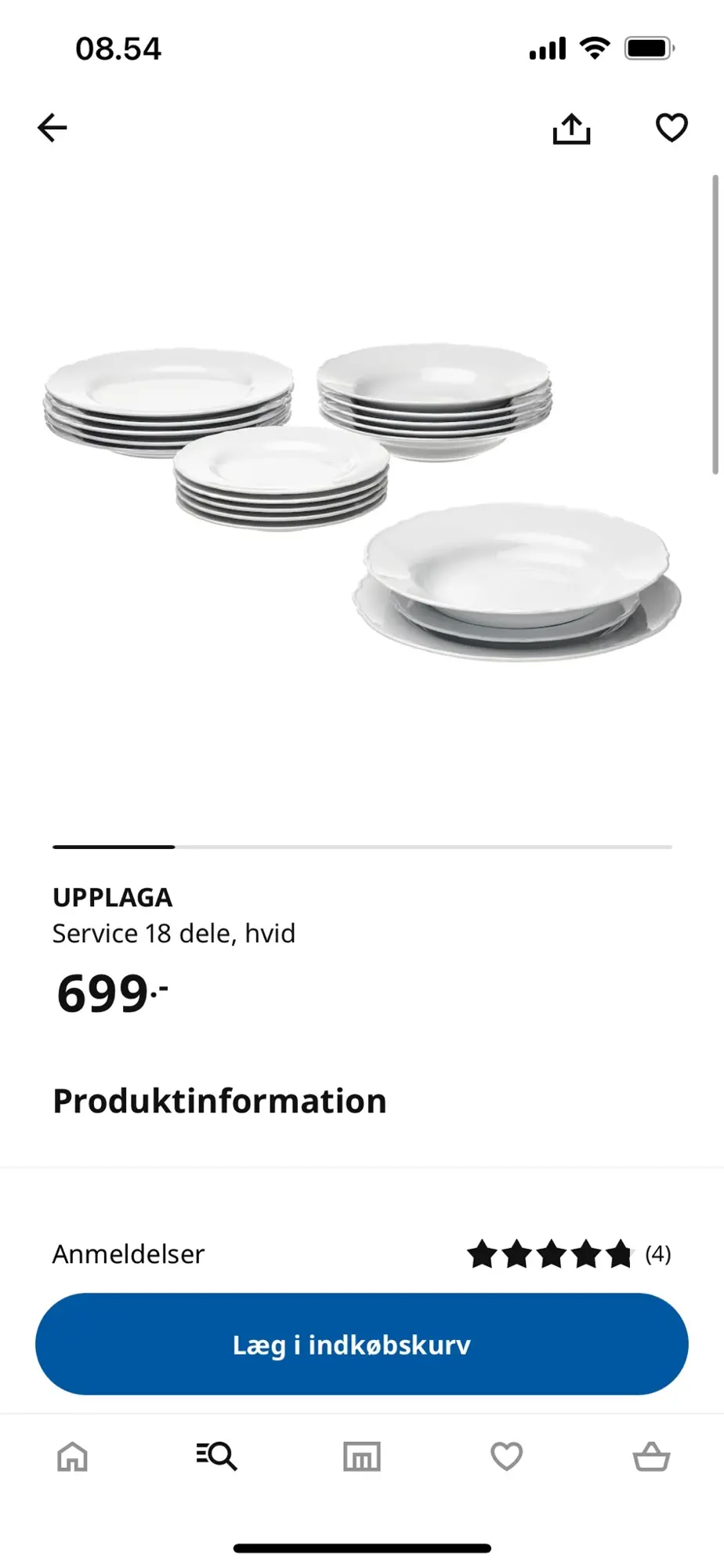 Ikea tallerken