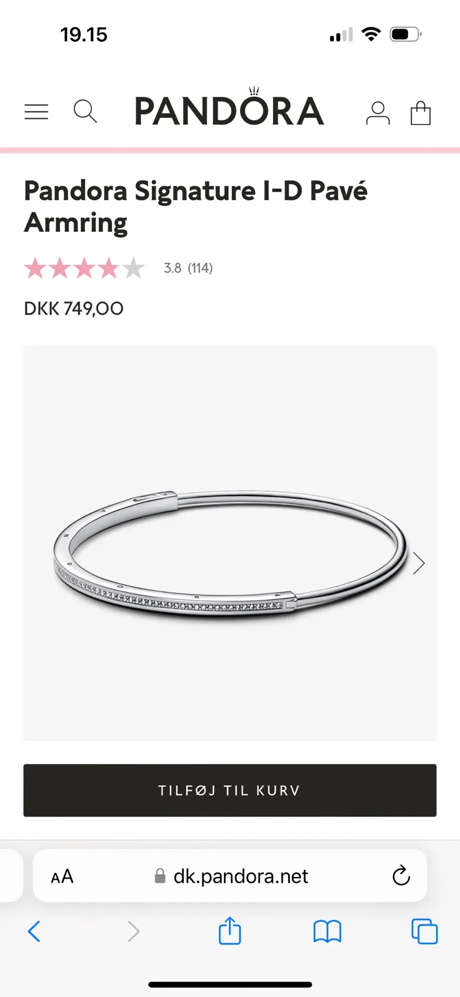 Pandora armbånd