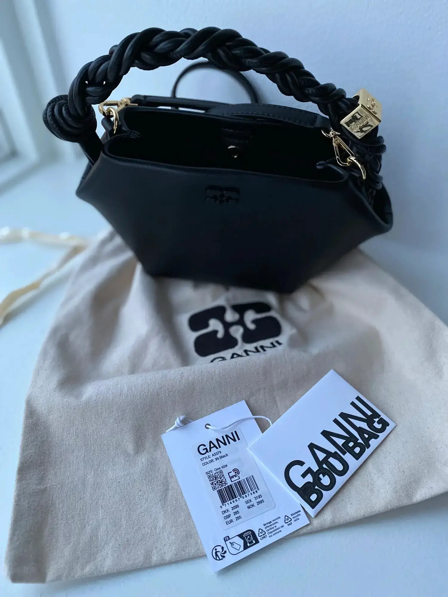 Ganni crossbody-taske