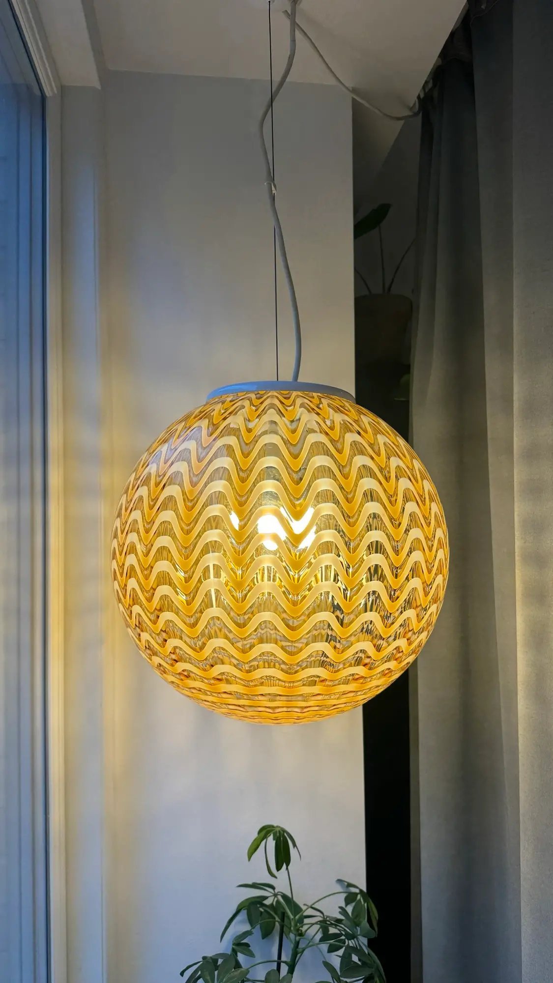 Murano loftslampe