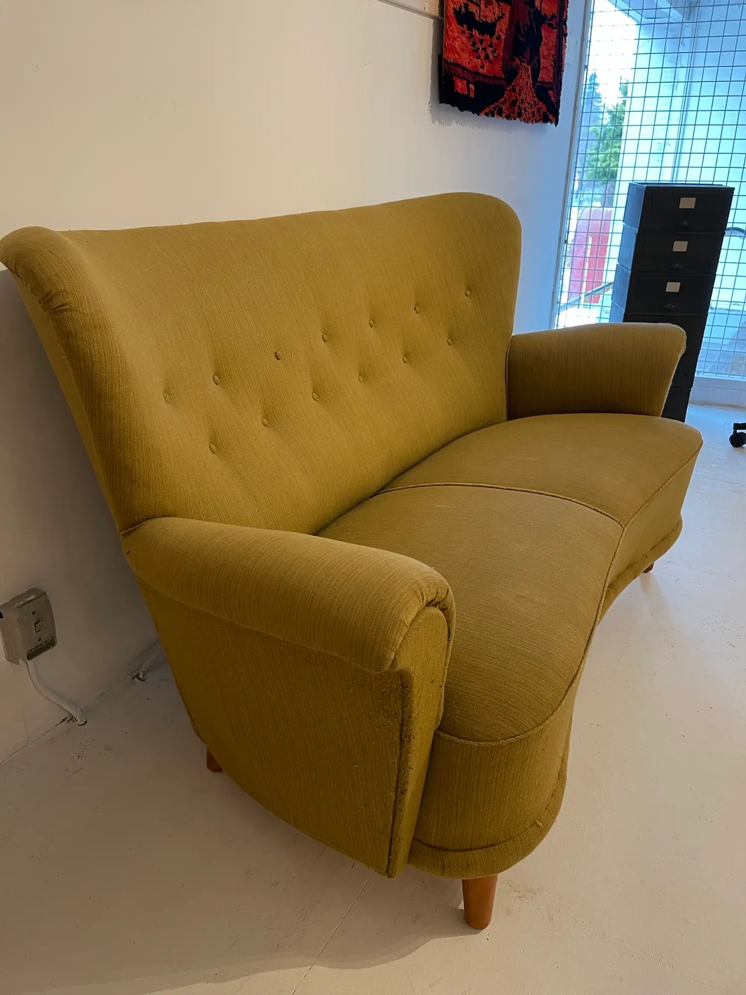 Vintage 2-personers sofa