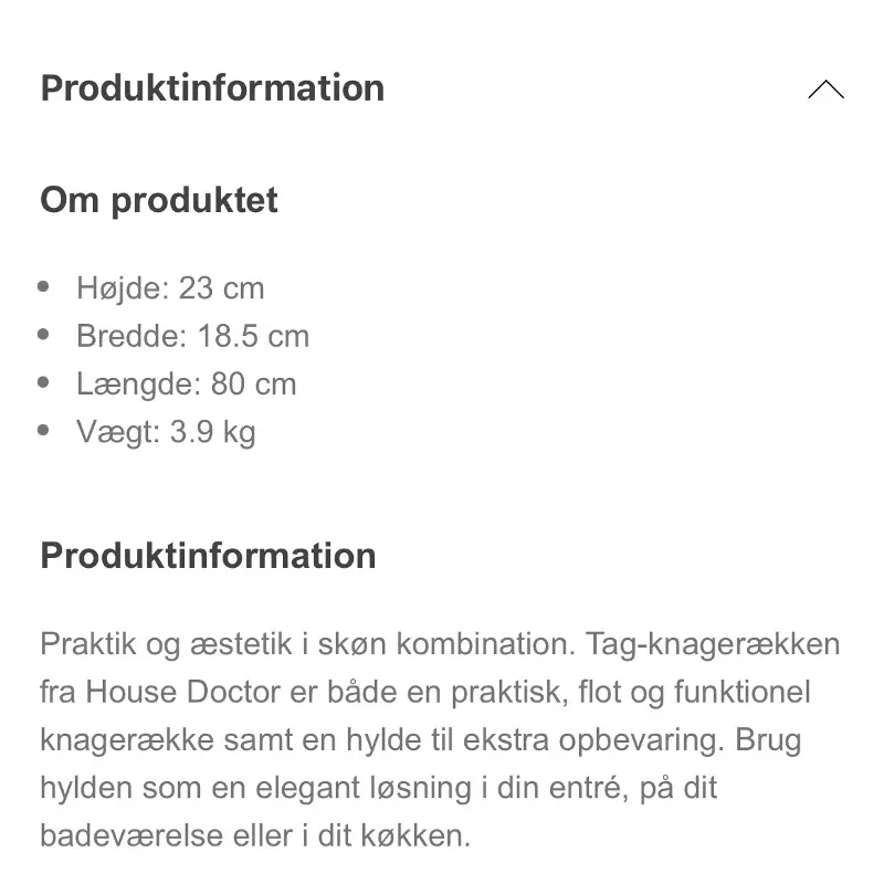 House Doctor anden indretning