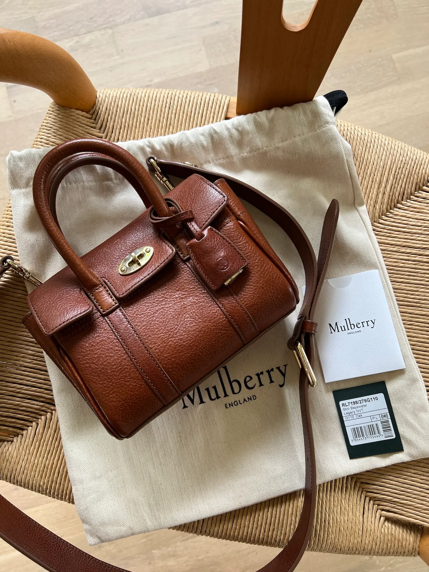 Mulberry crossbody-taske