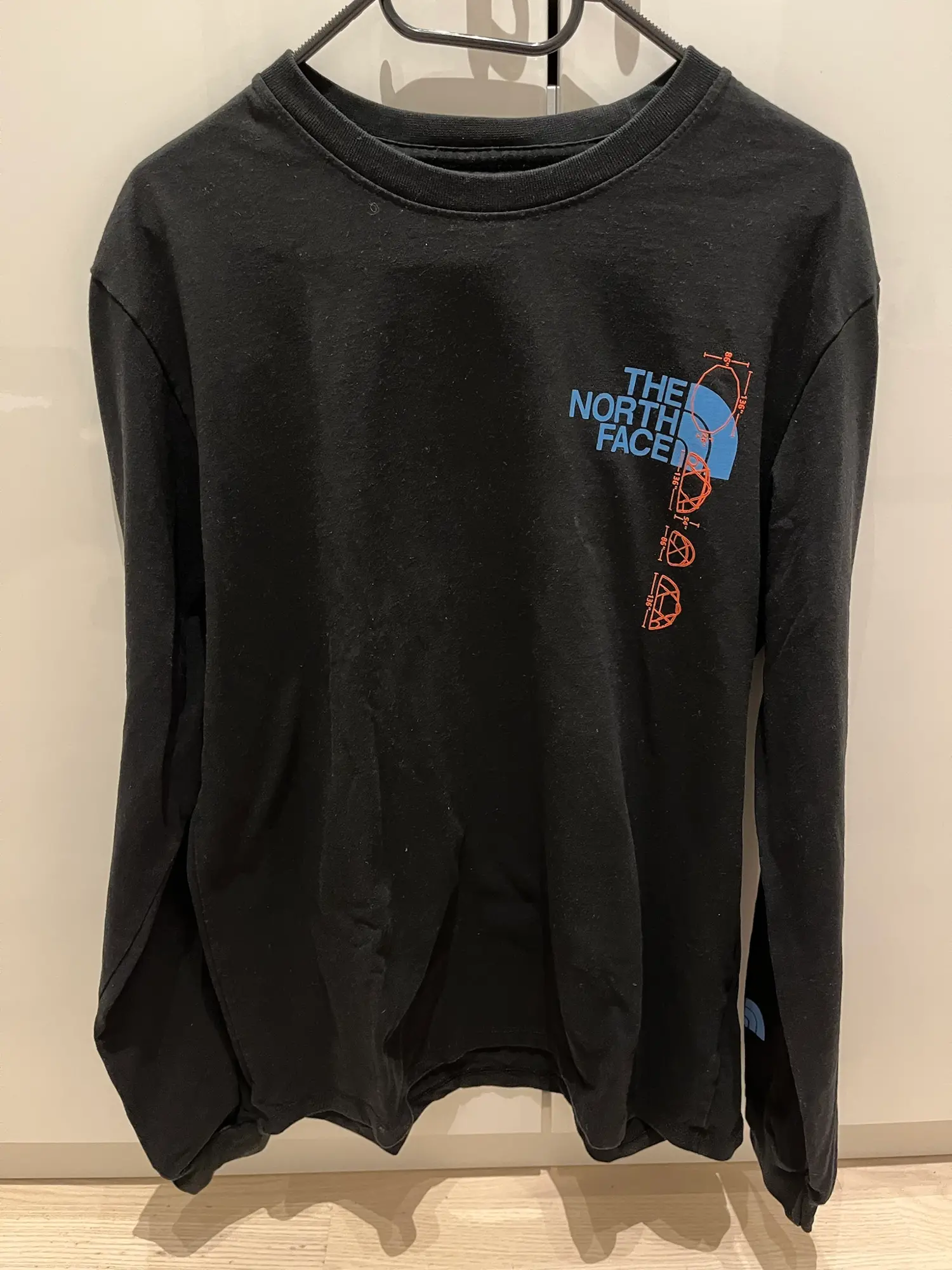 The North Face sweatshirt