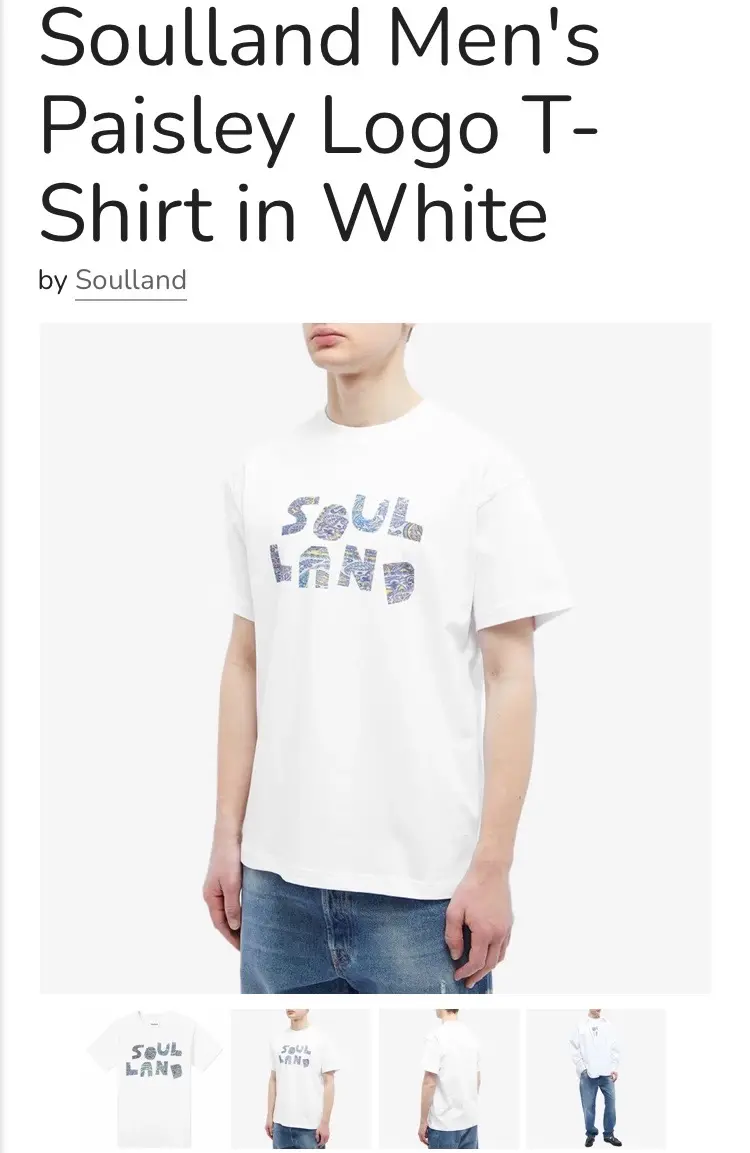 Soulland t-shirt