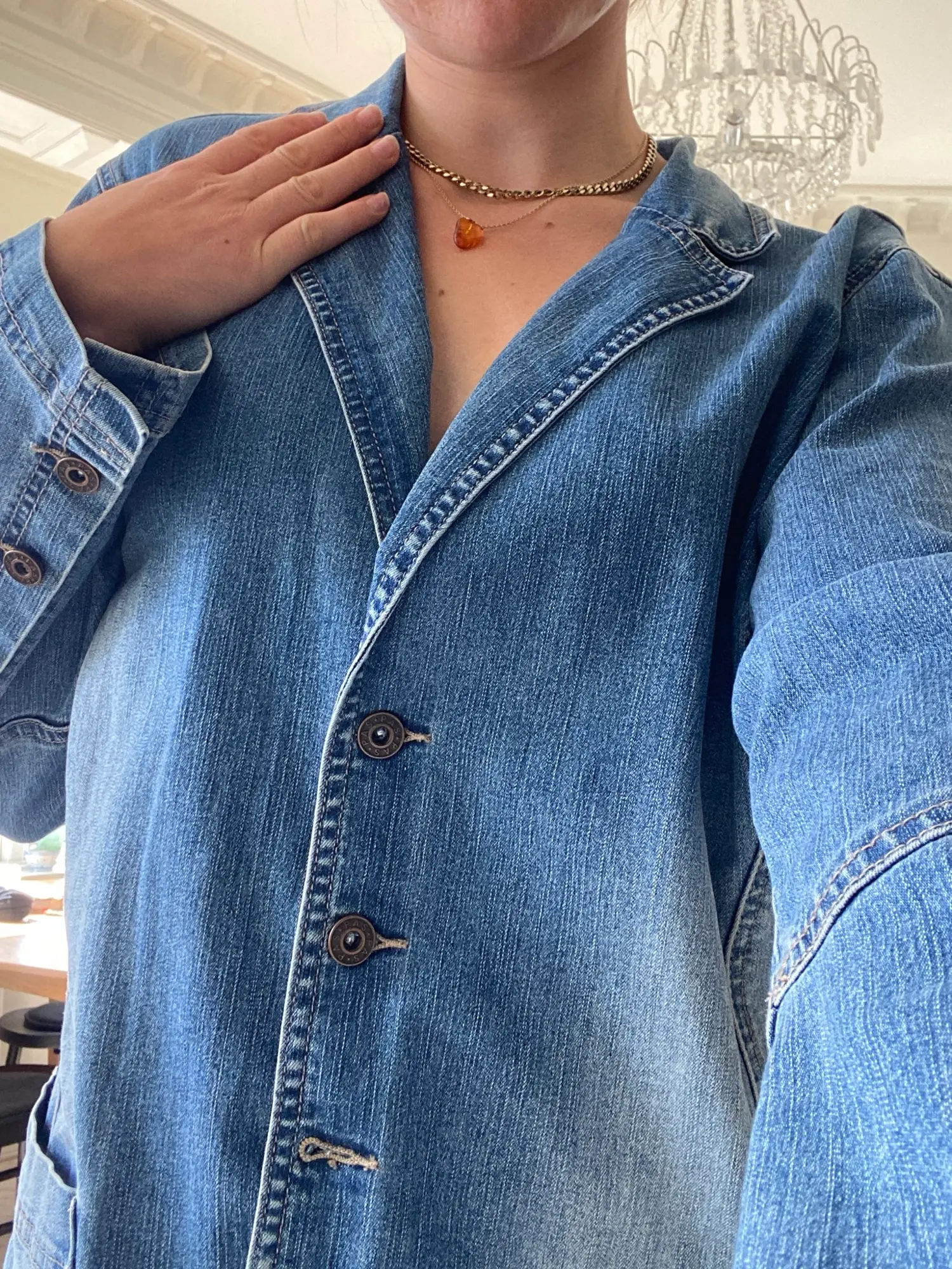 Vintage denimjakke