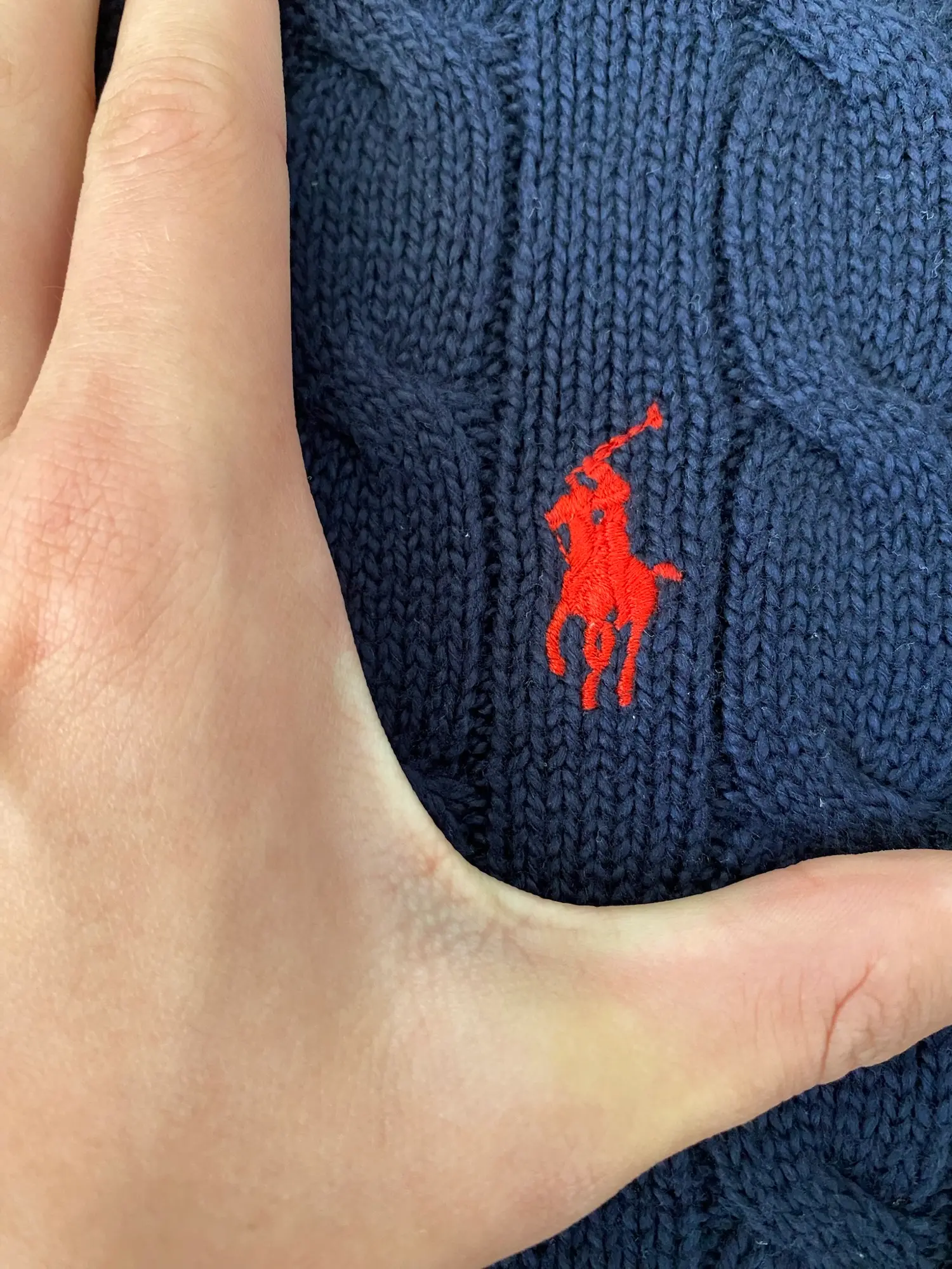 Ralph Lauren striktrøje