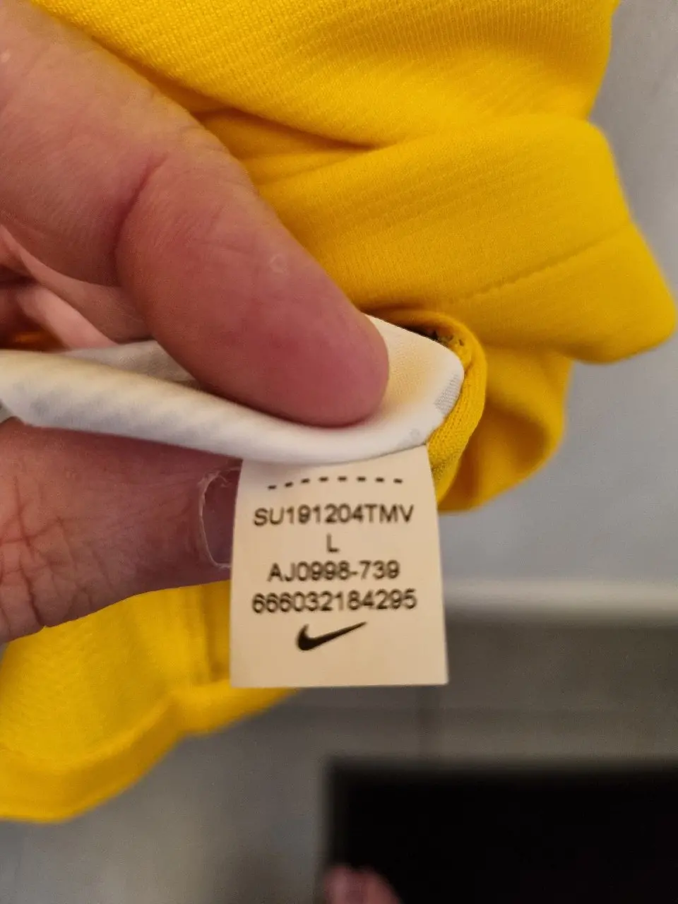 Nike fodboldtrøje