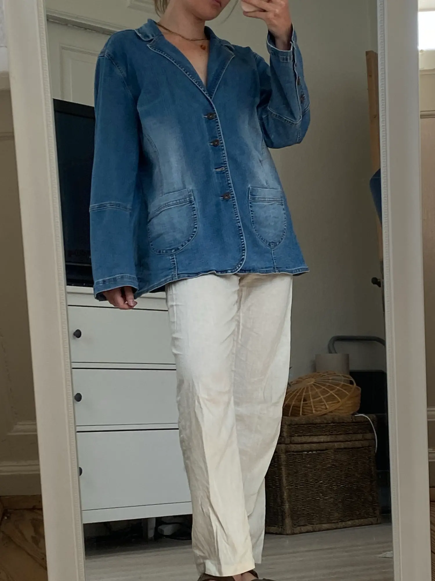 Vintage denimjakke