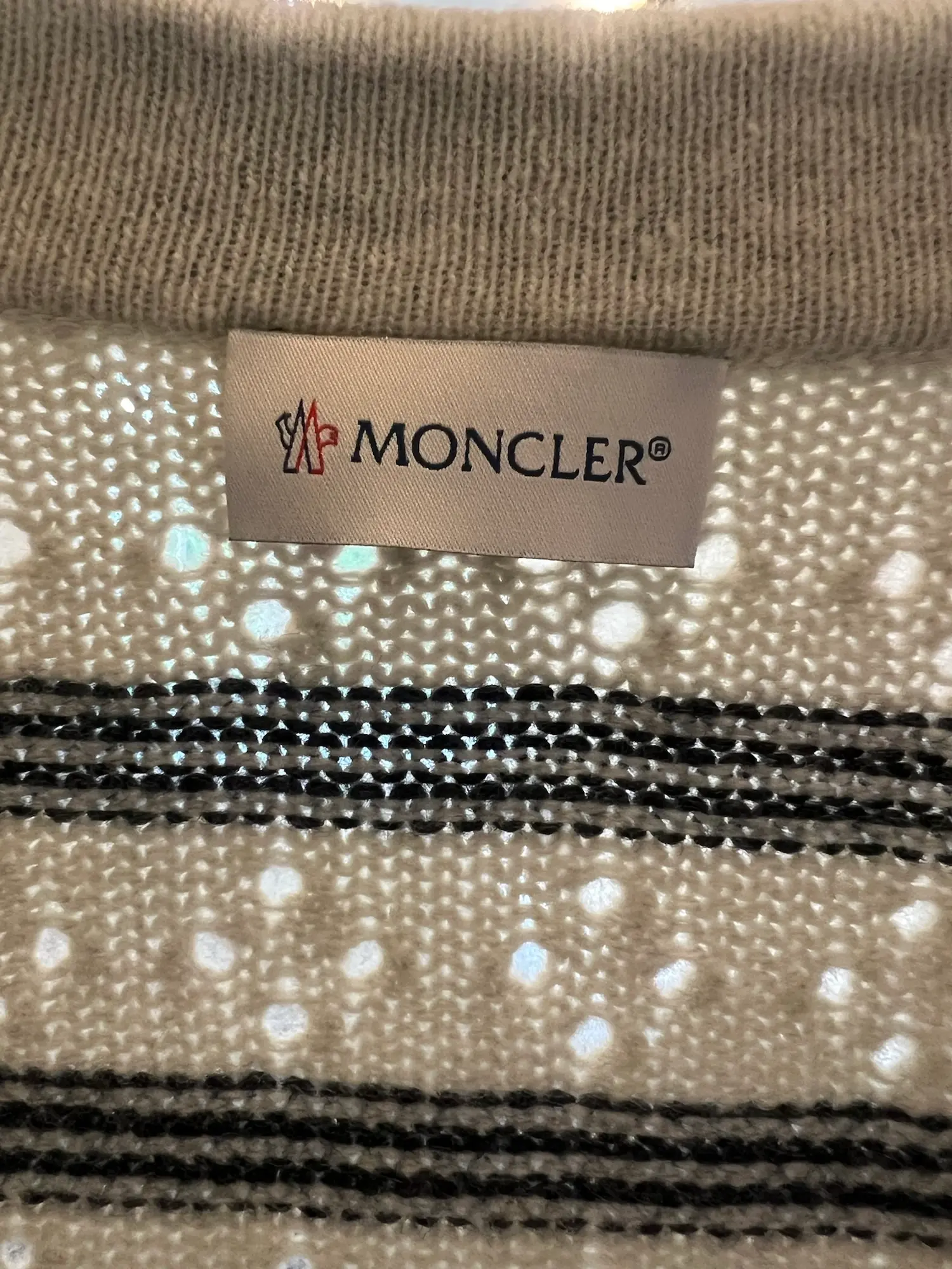 Moncler striktrøje