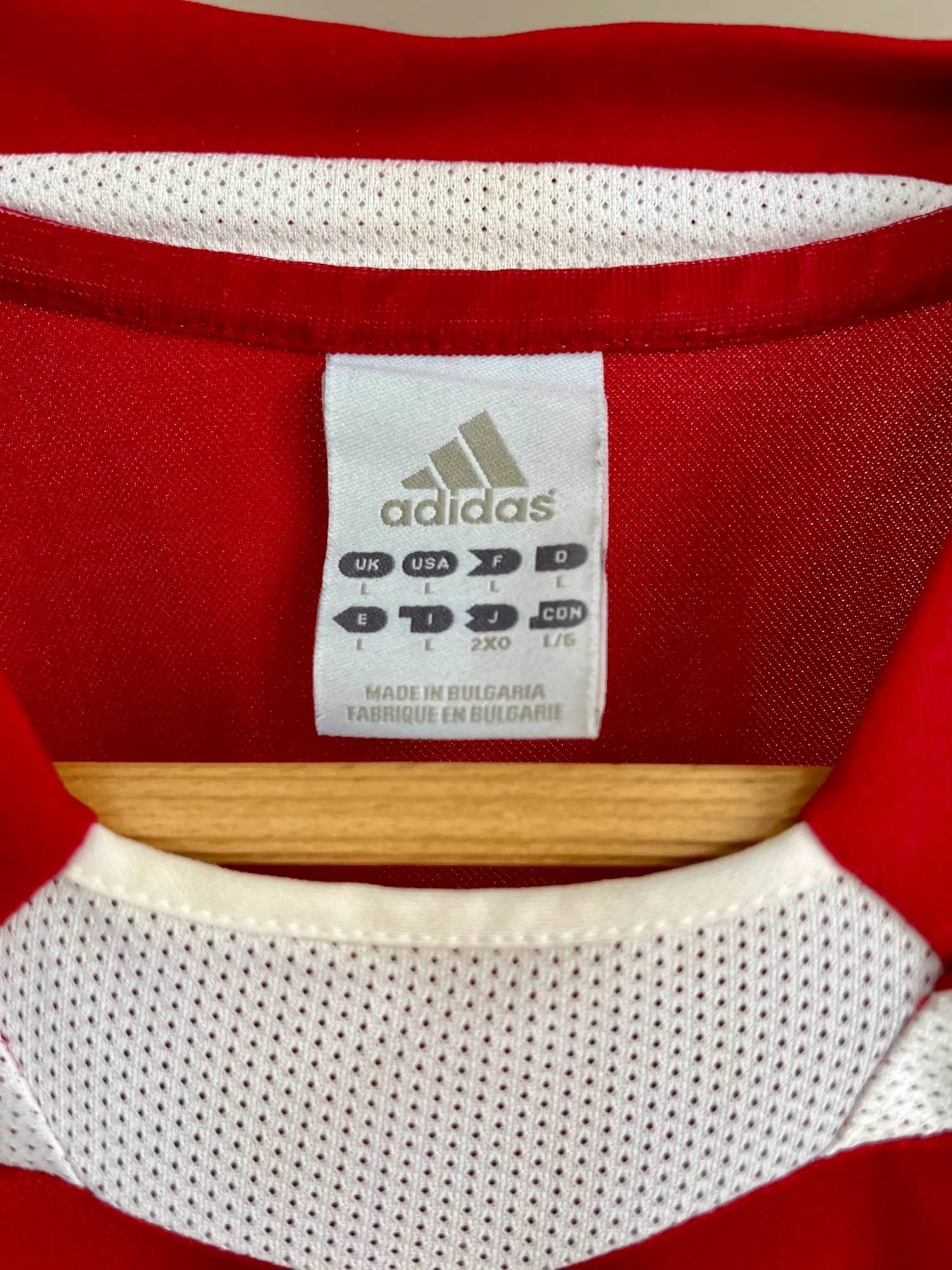 Adidas fodboldtrøje