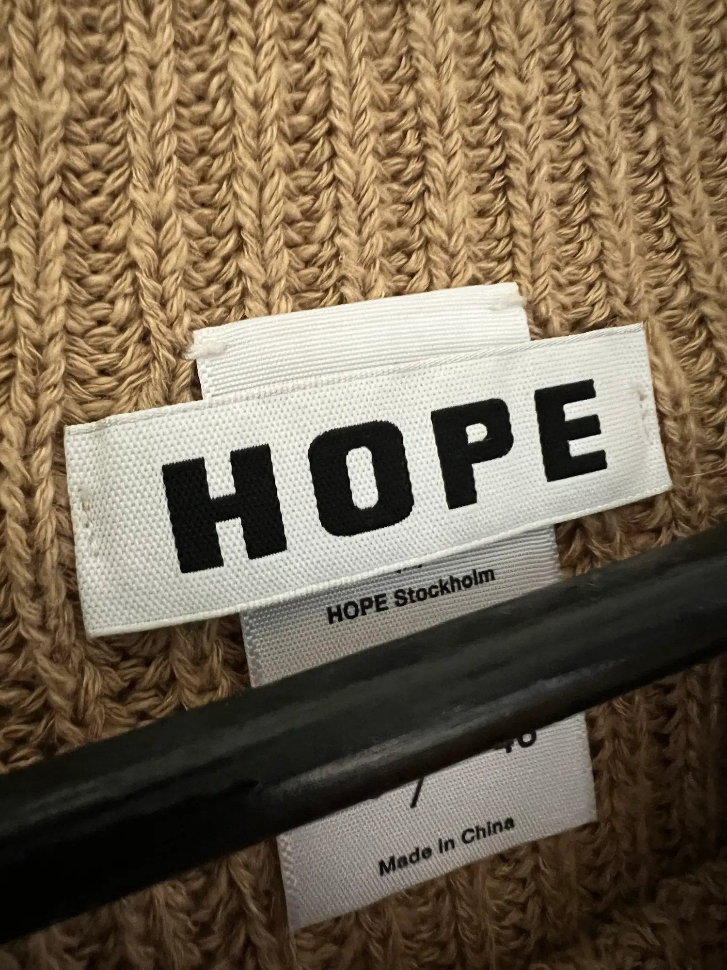 Hope striktrøje