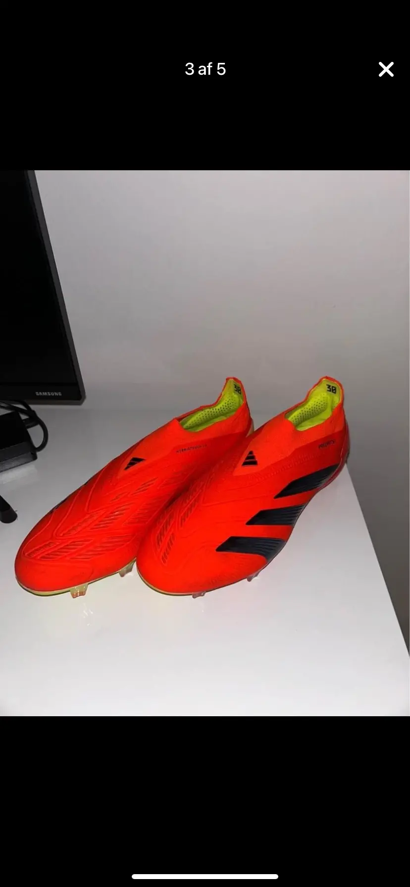 Adidas fodboldstøvle