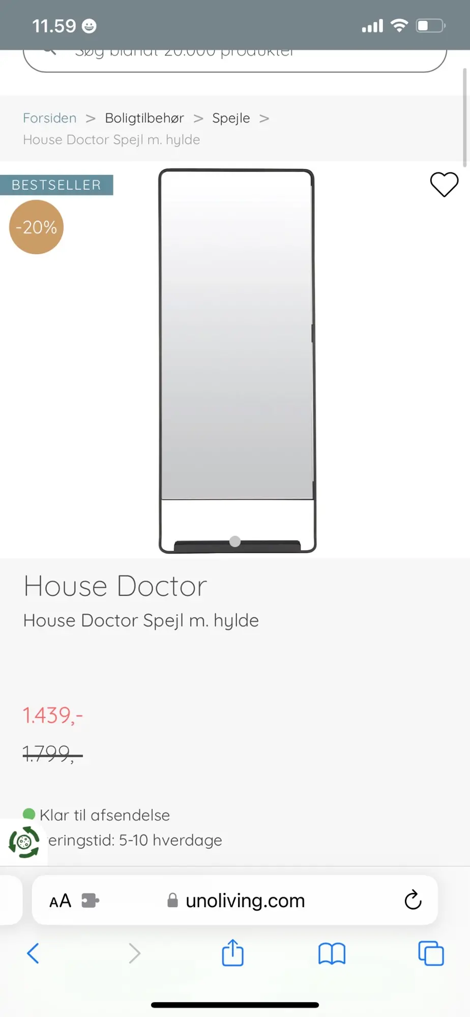 House Doctor spejl