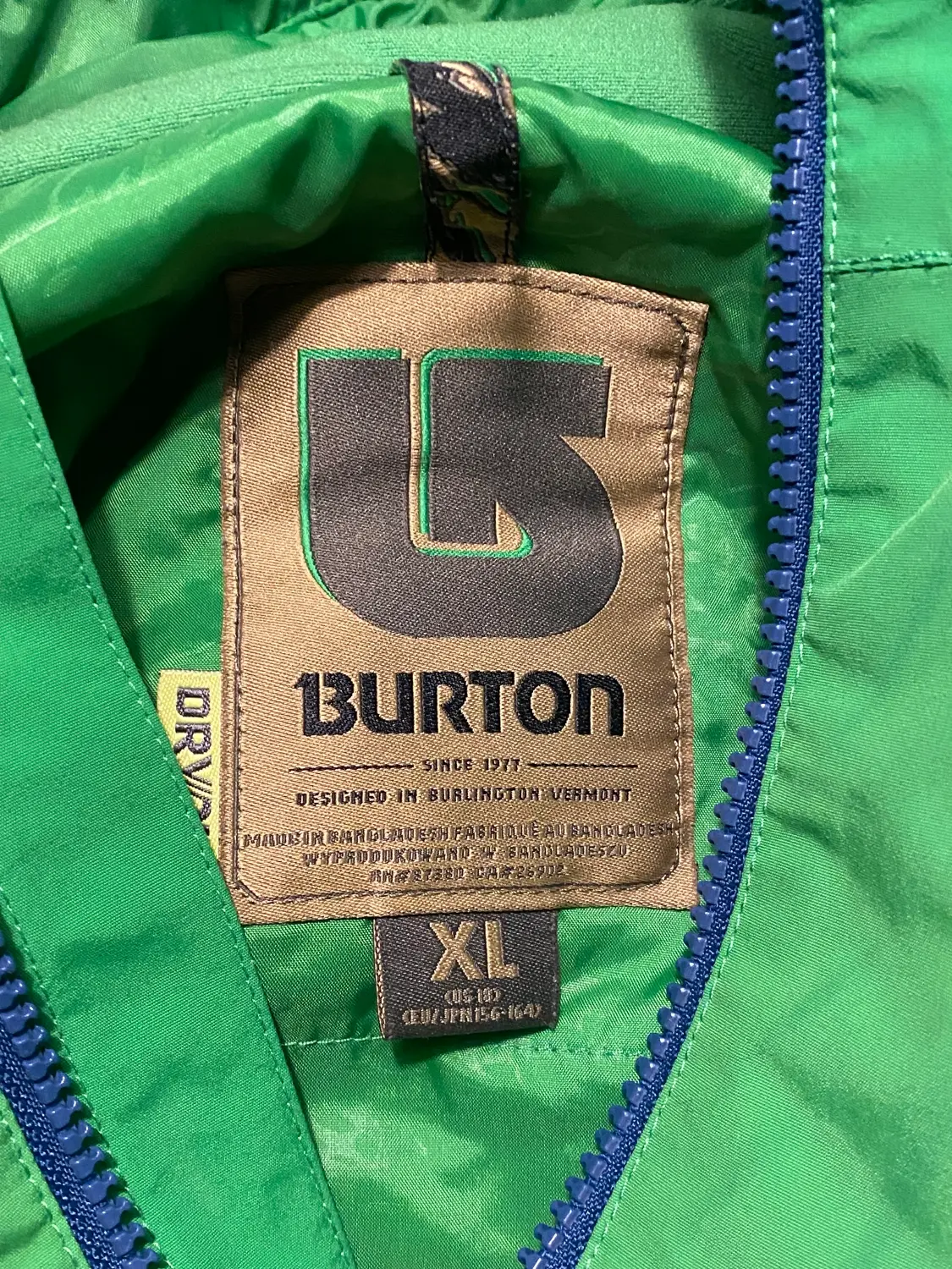 Burton skitøj