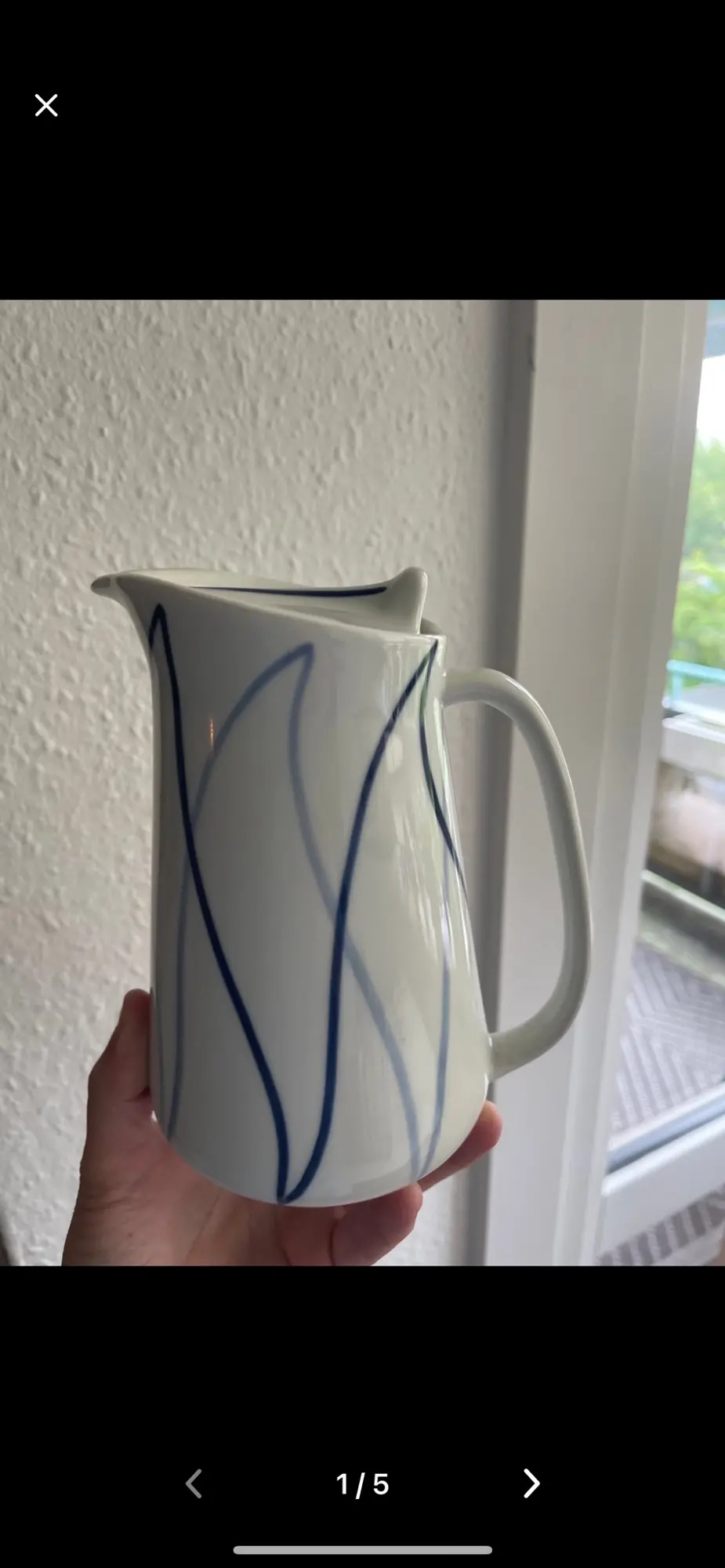 Lyngby porcelæn kande