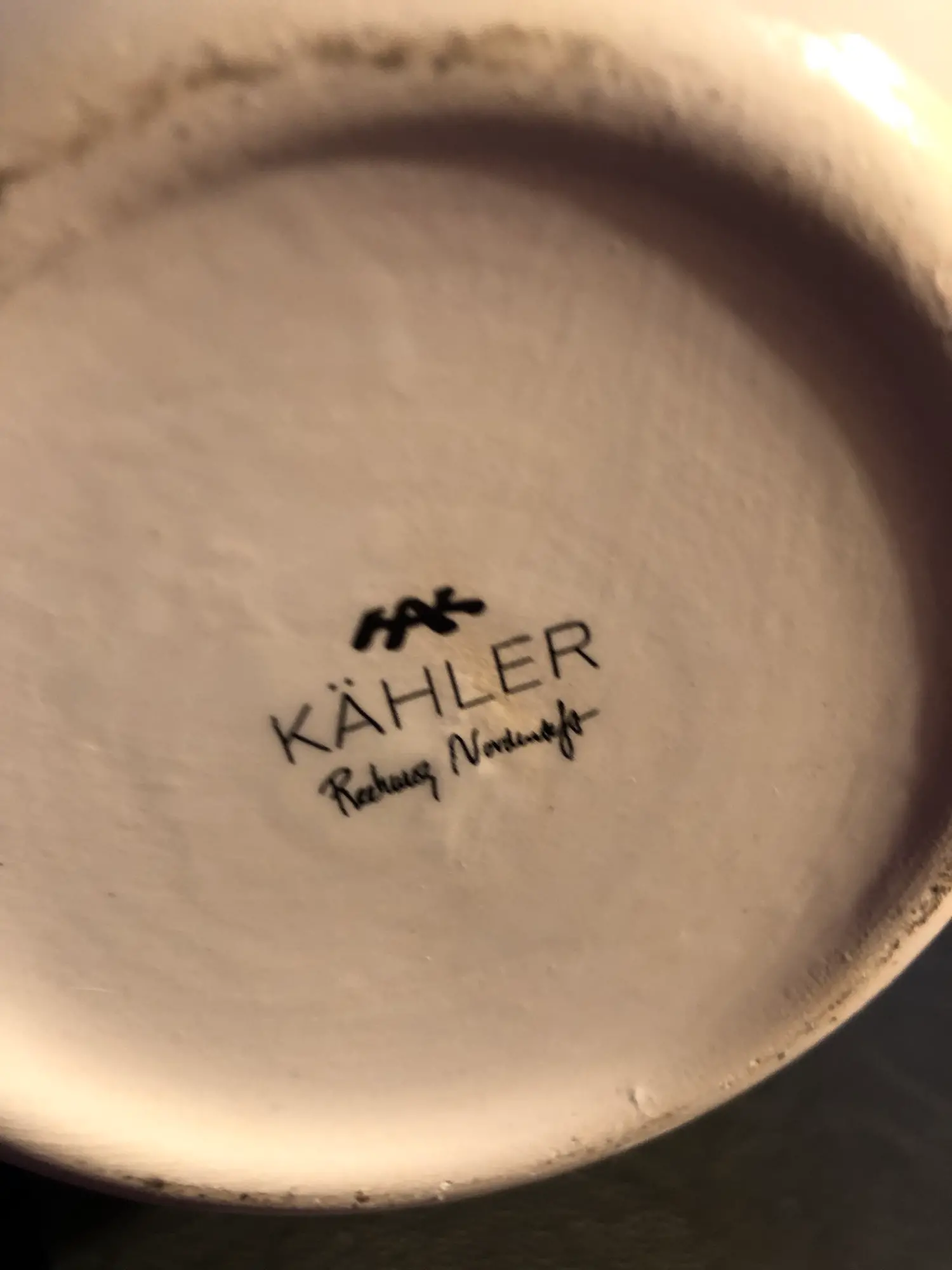 Kähler vase