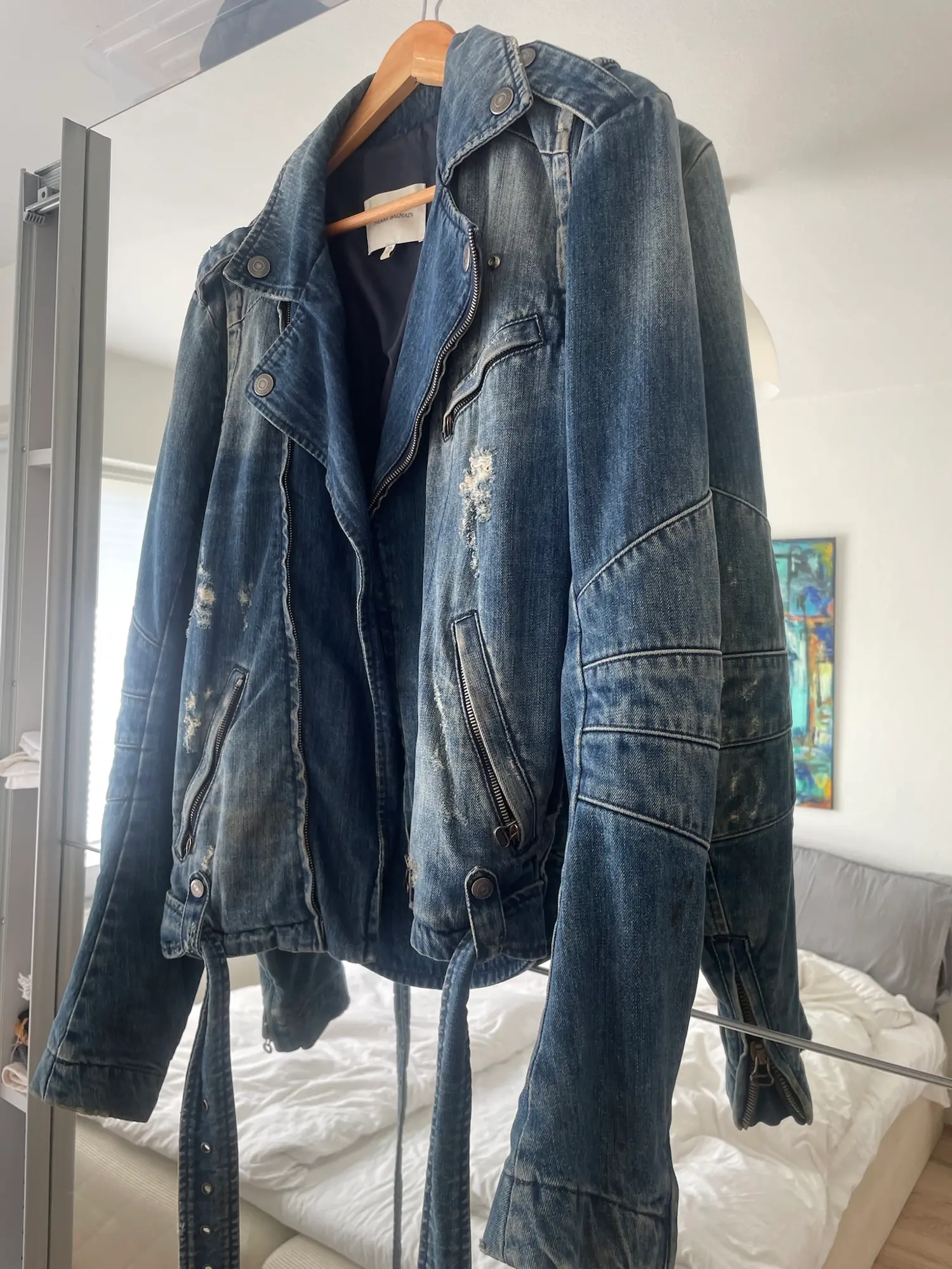 Pierre Balmain denimjakke