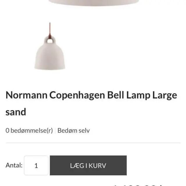 Normann Copenhagen bordlampe