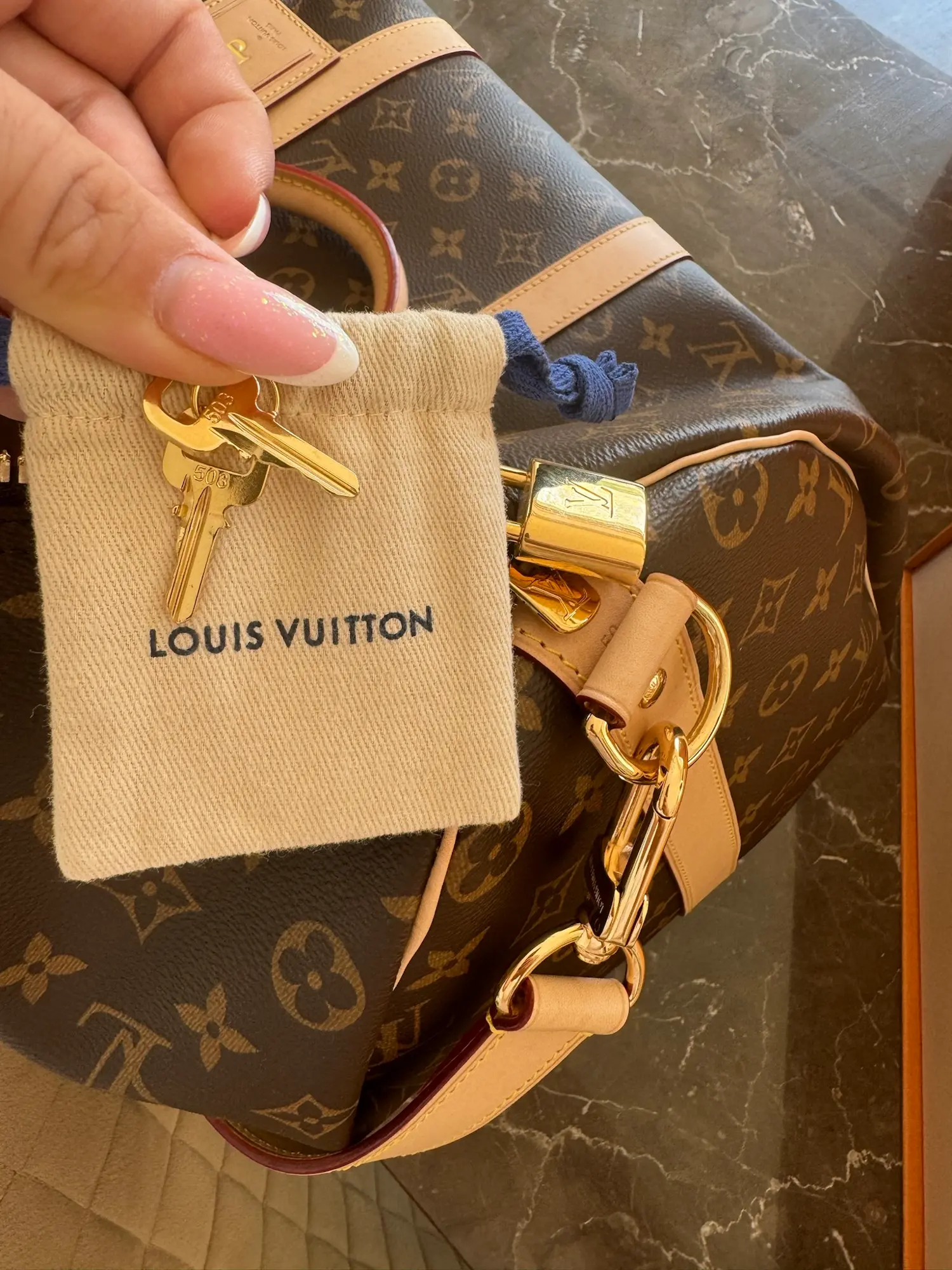 Louis Vuitton weekendtaske
