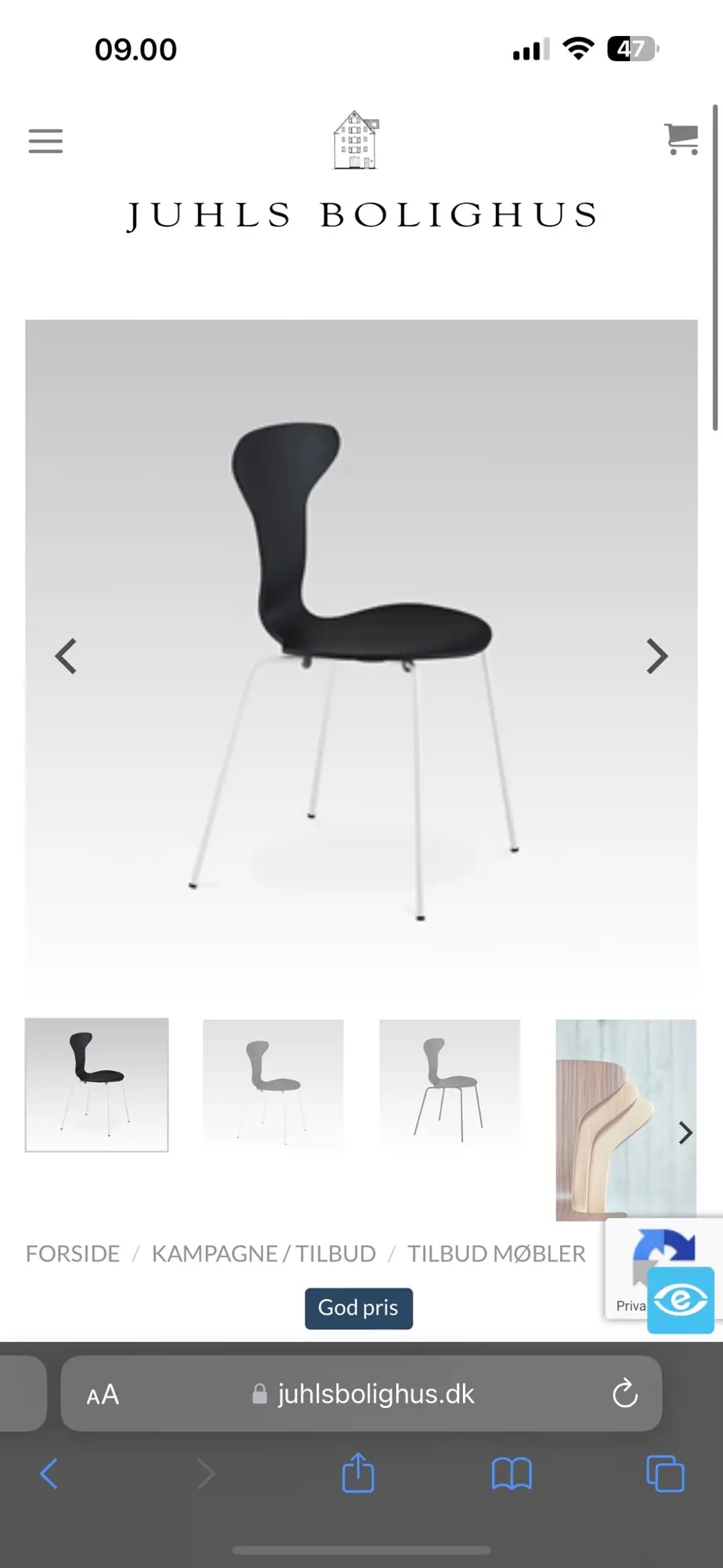 Arne Jacobsen taburet