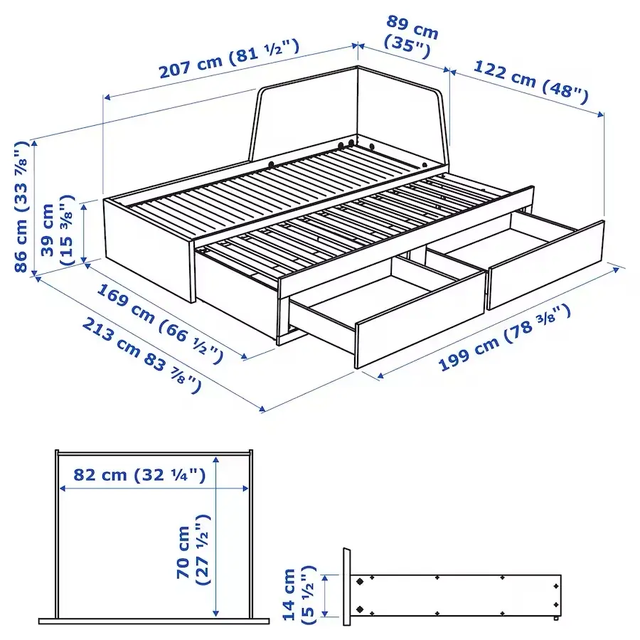 Ikea seng