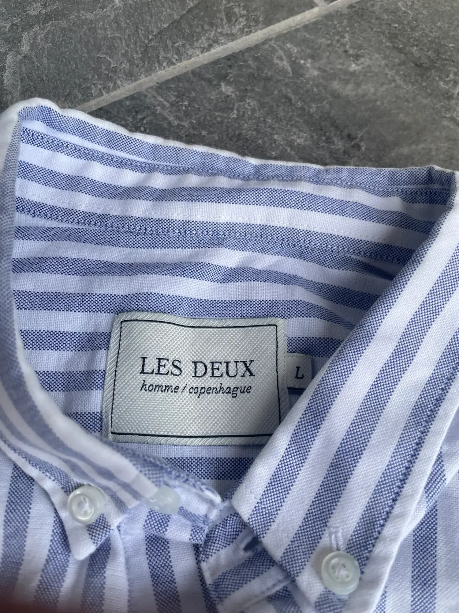 Les Deux skjorte