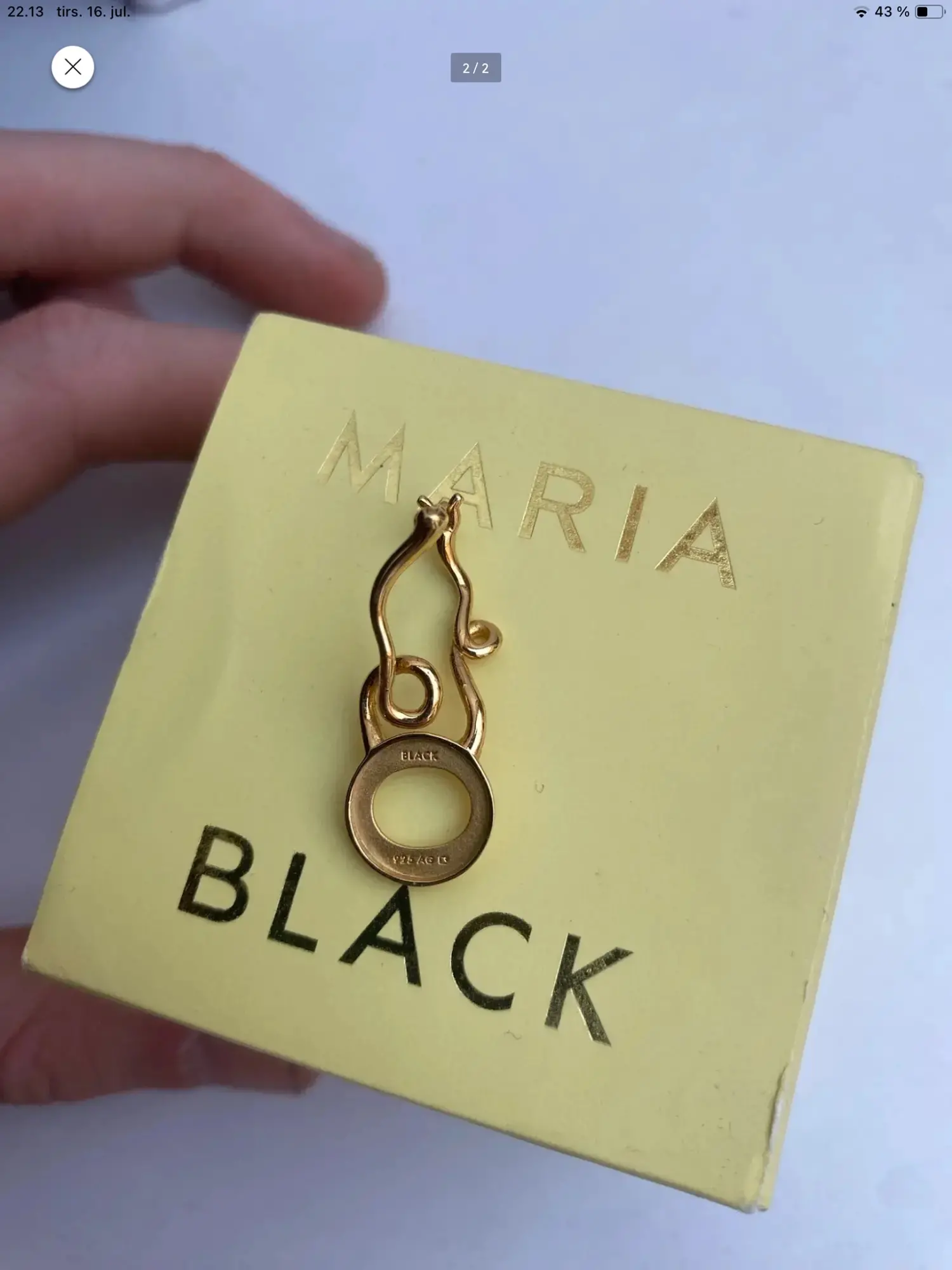 Maria Black ørering