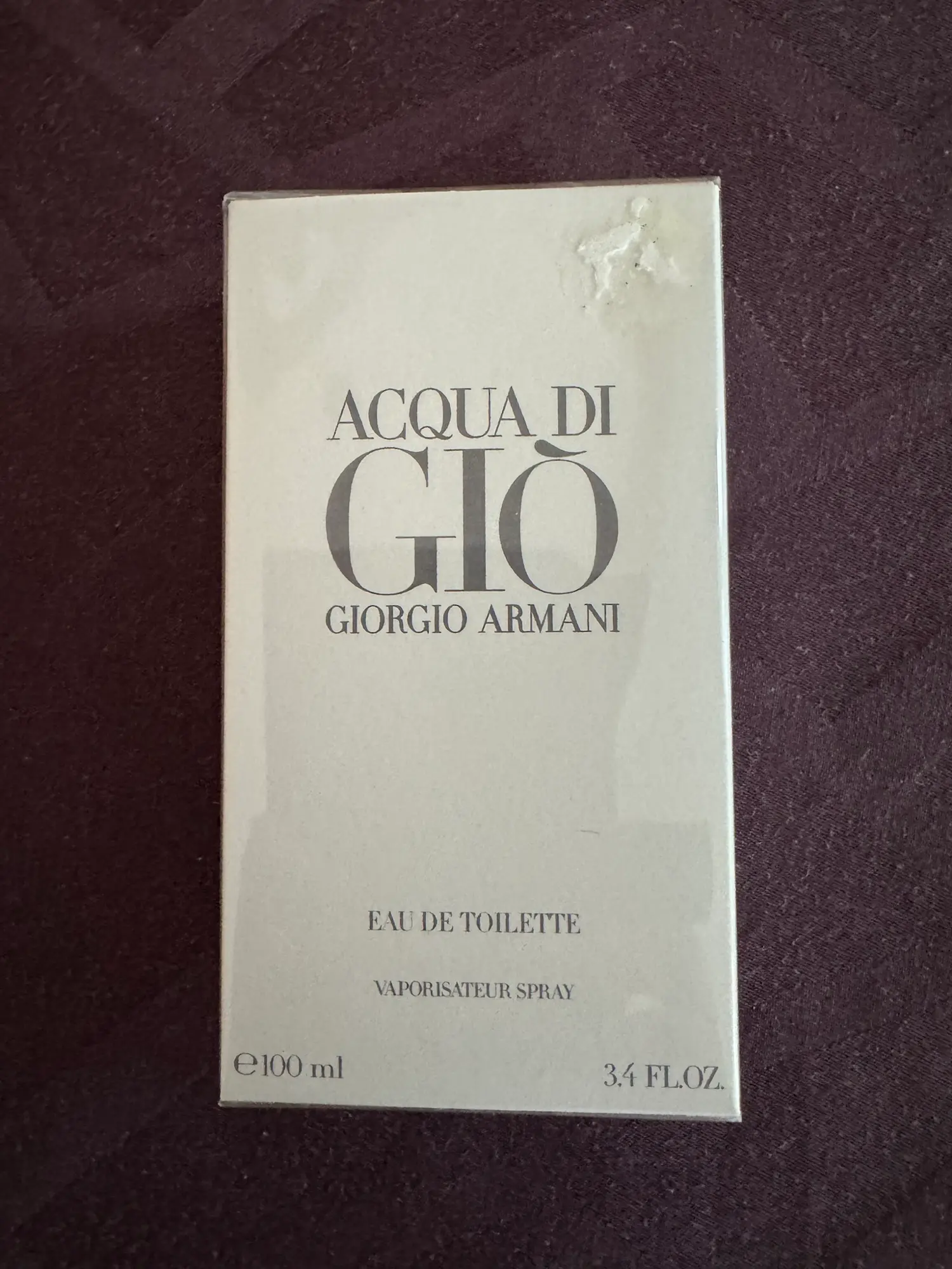 Giorgio Armani eau de toilette