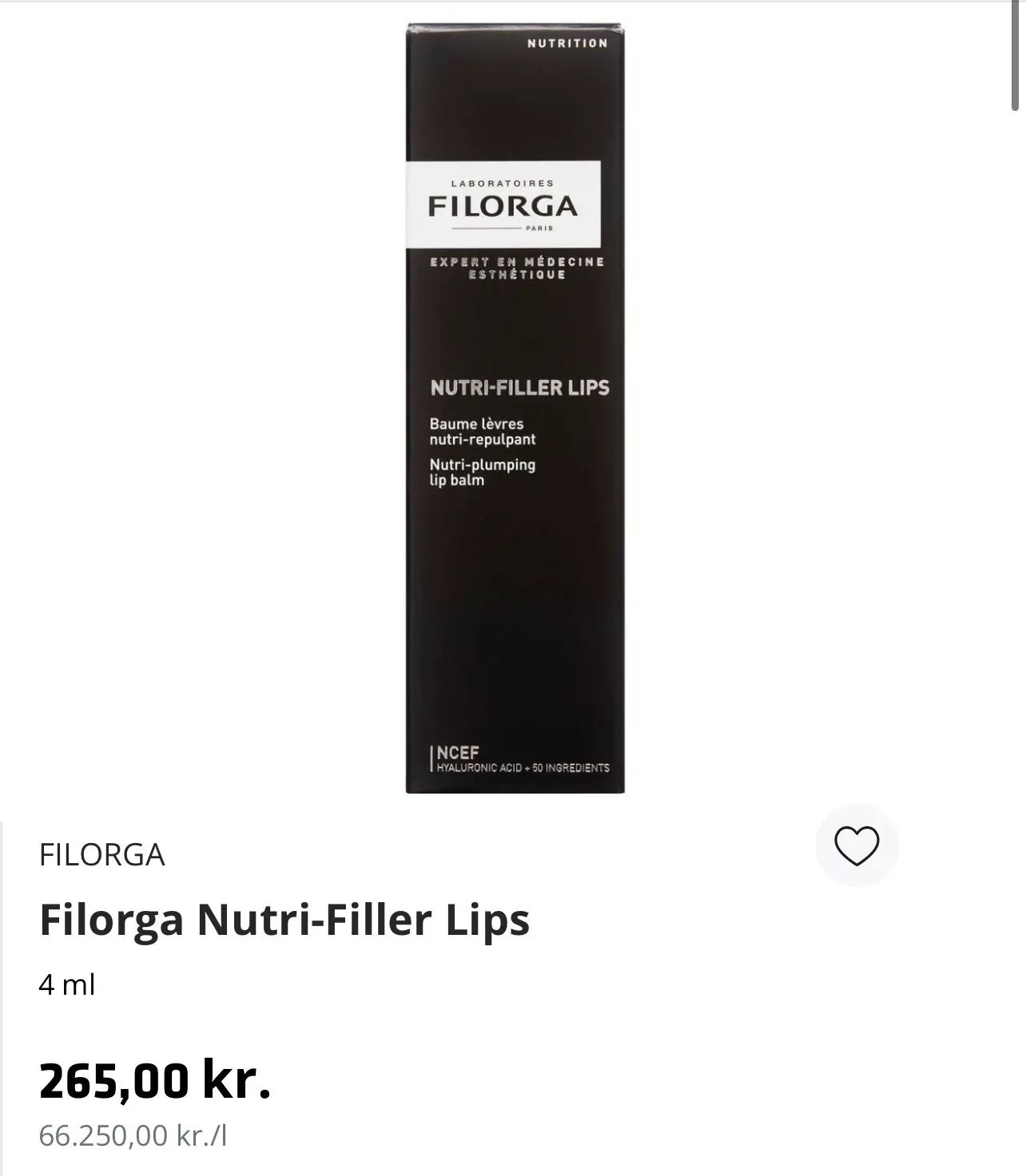 Filorga hudpleje