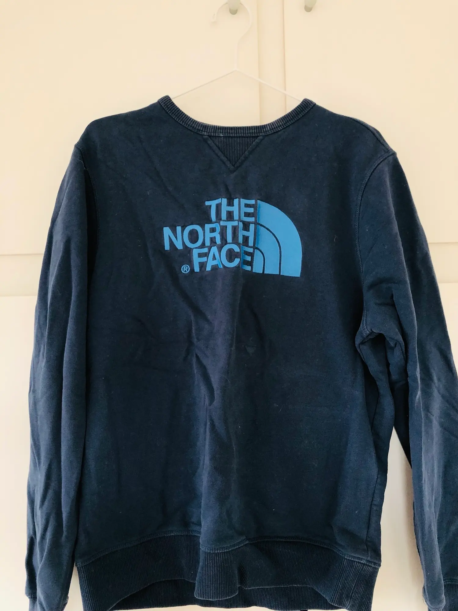 The North Face sweatshirt