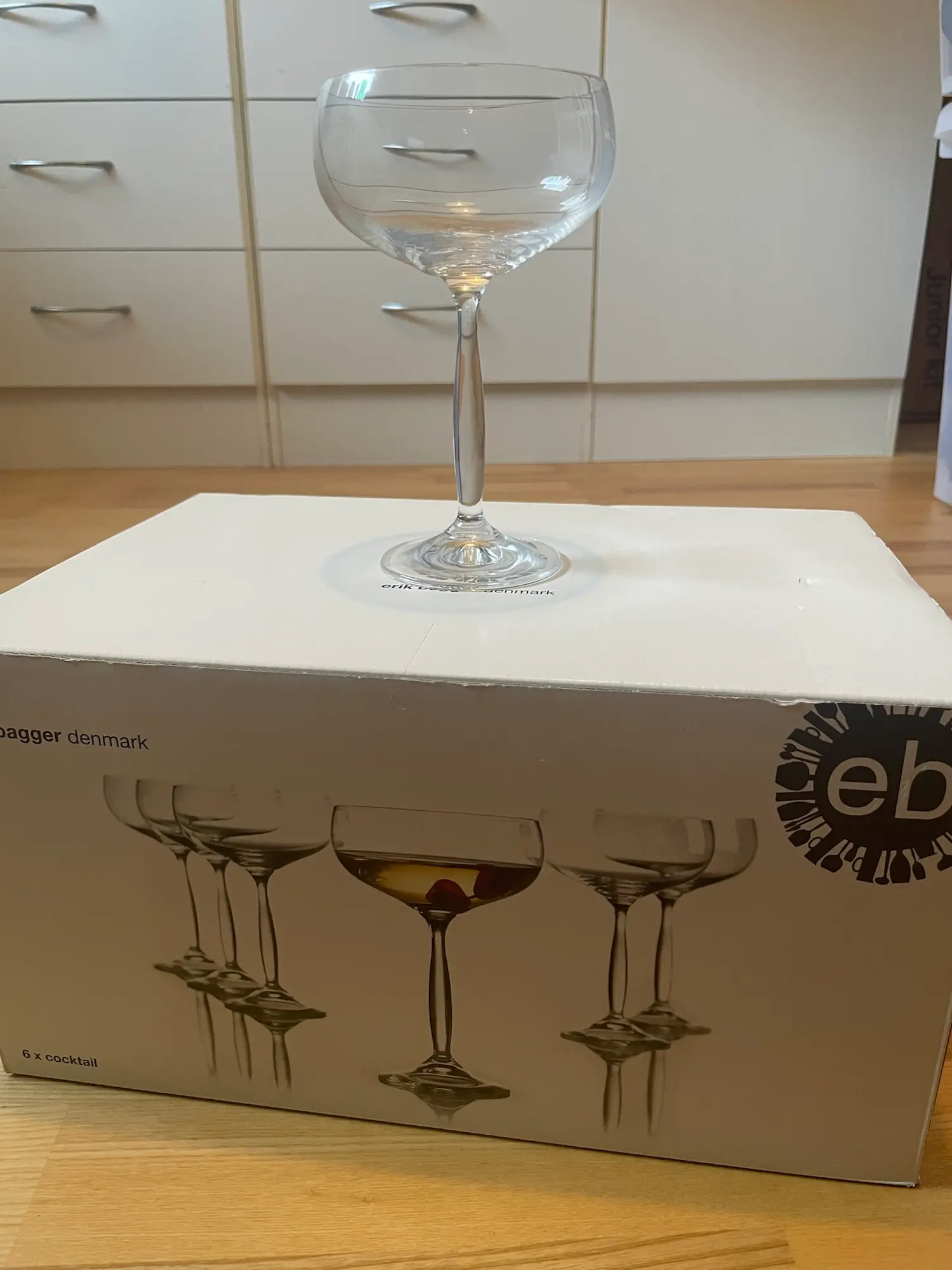 Erik Bagger glas