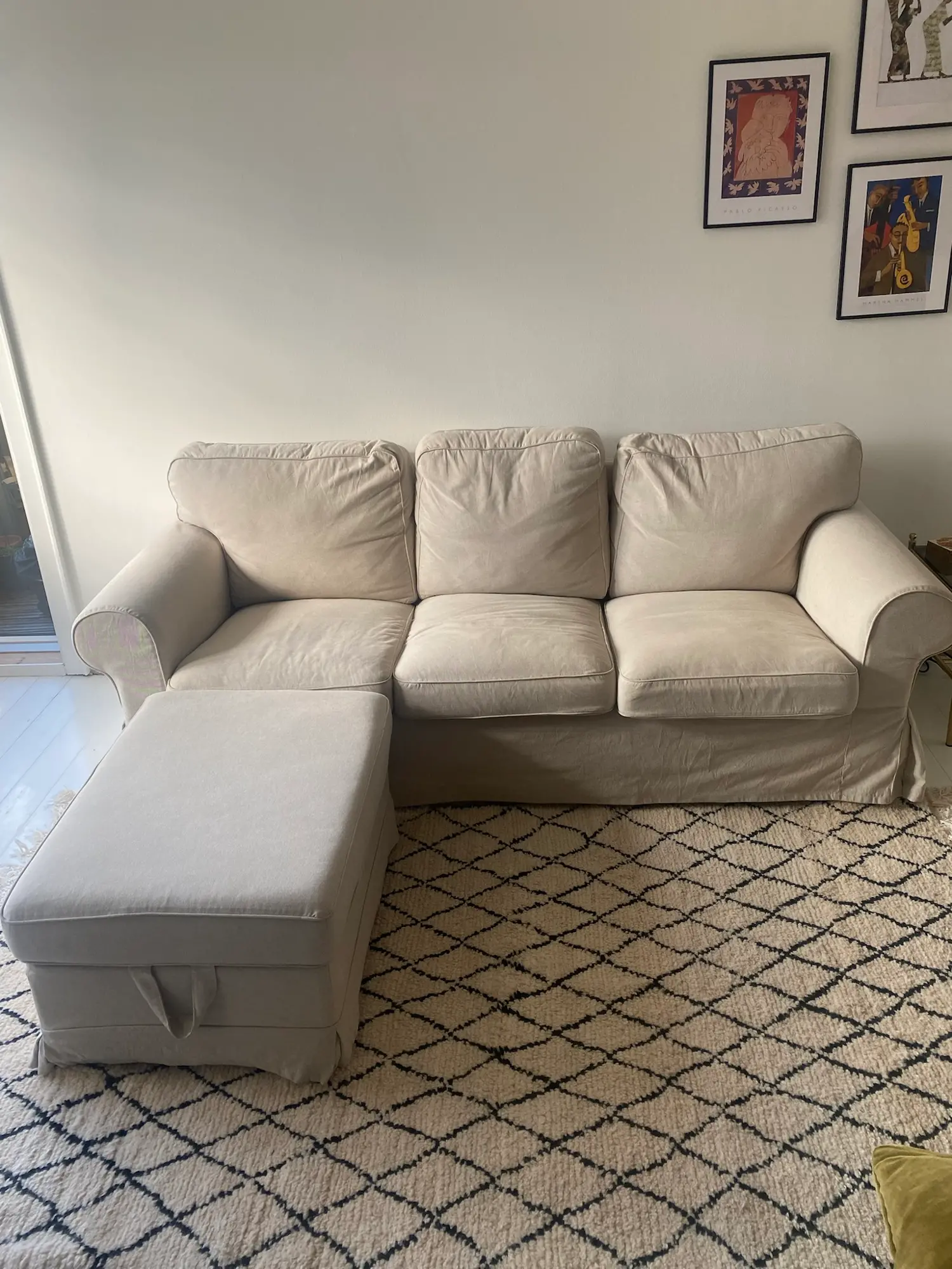 Ikea 3-personers sofa