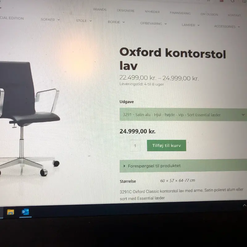 Arne Jacobsen kontorstol