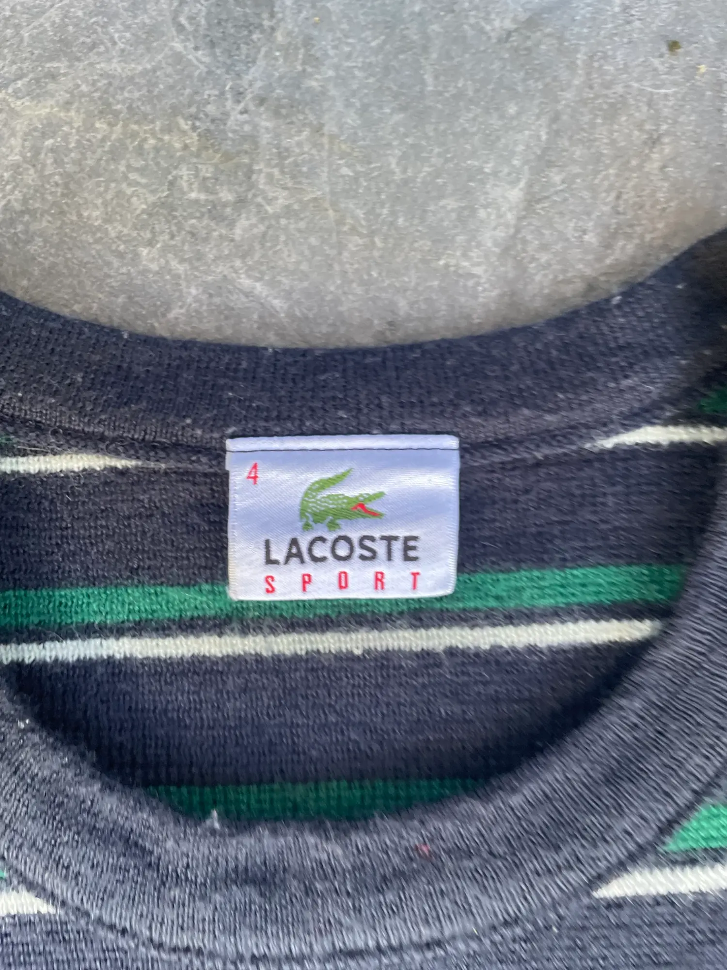 LACOSTE Sport striktrøje