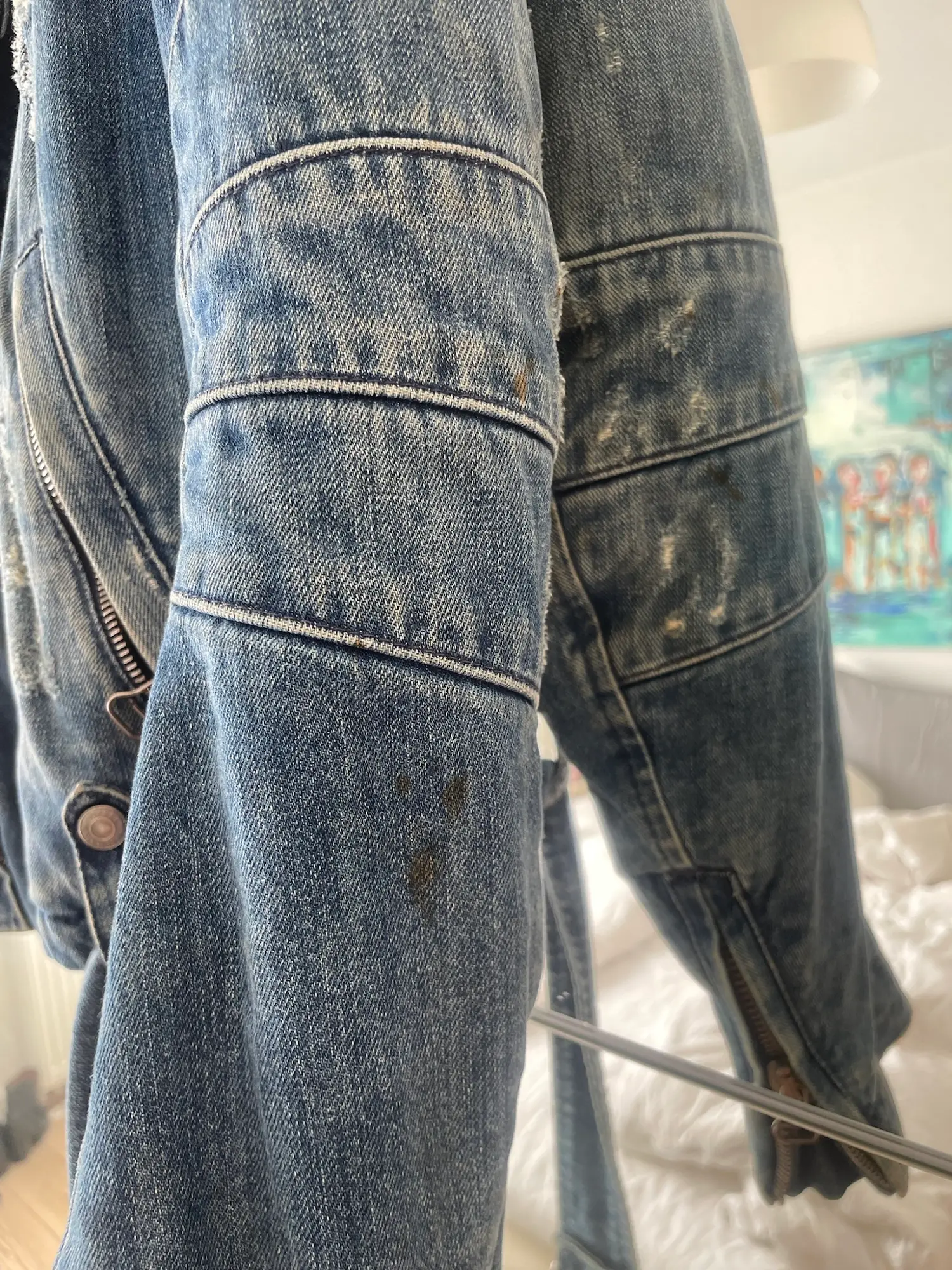 Pierre Balmain denimjakke