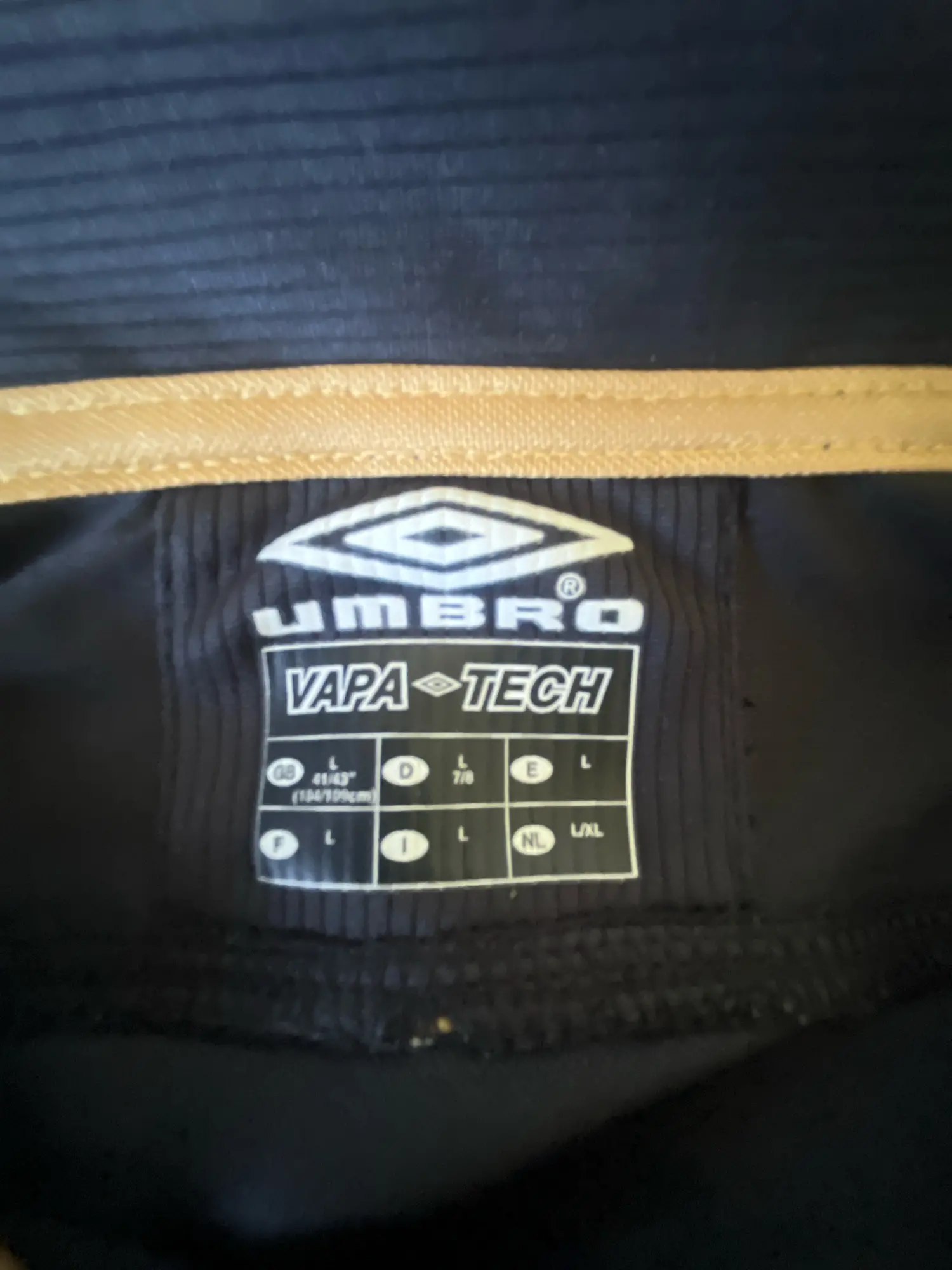 Umbro fodboldtrøje