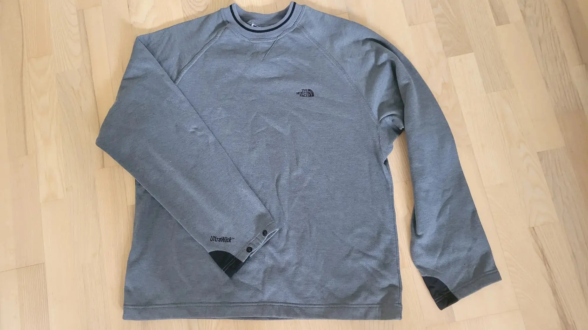 The North Face sweatshirt