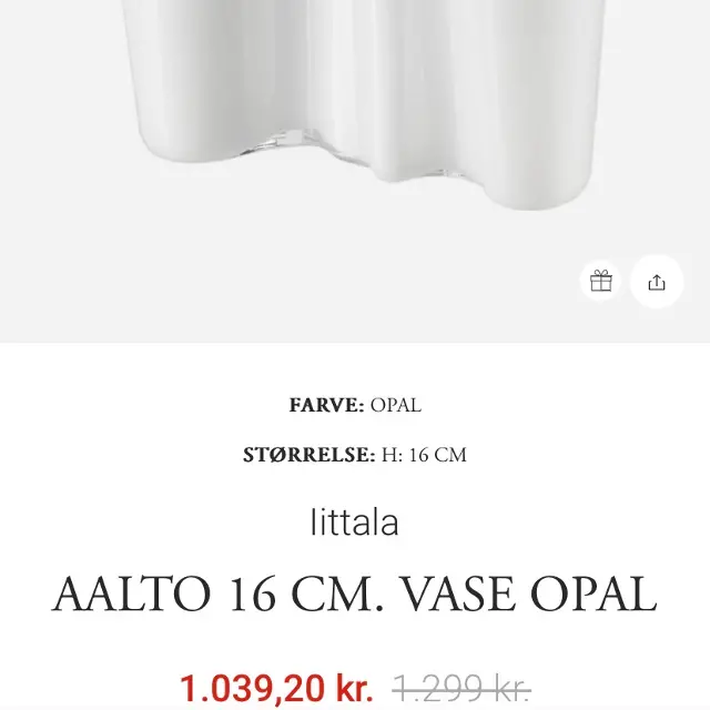 Iittala vase