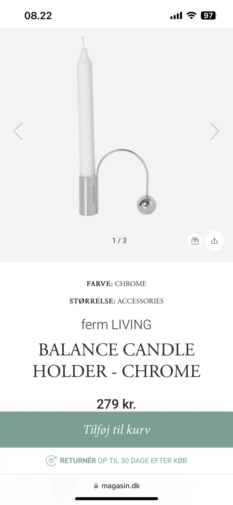 Ferm Living lysestage